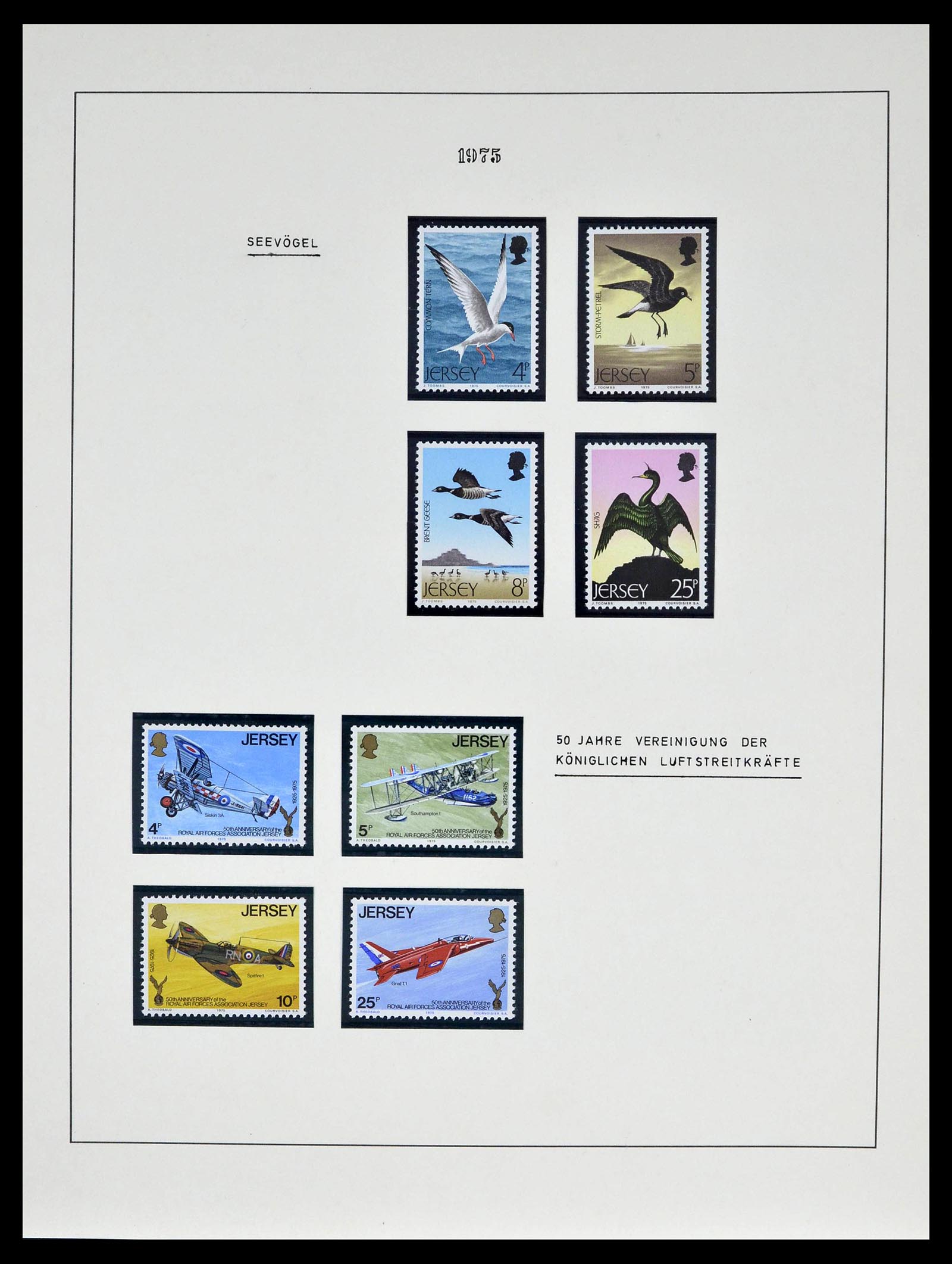 39273 0023 - Postzegelverzameling 39273 Kanaaleilanden 1941-1982.