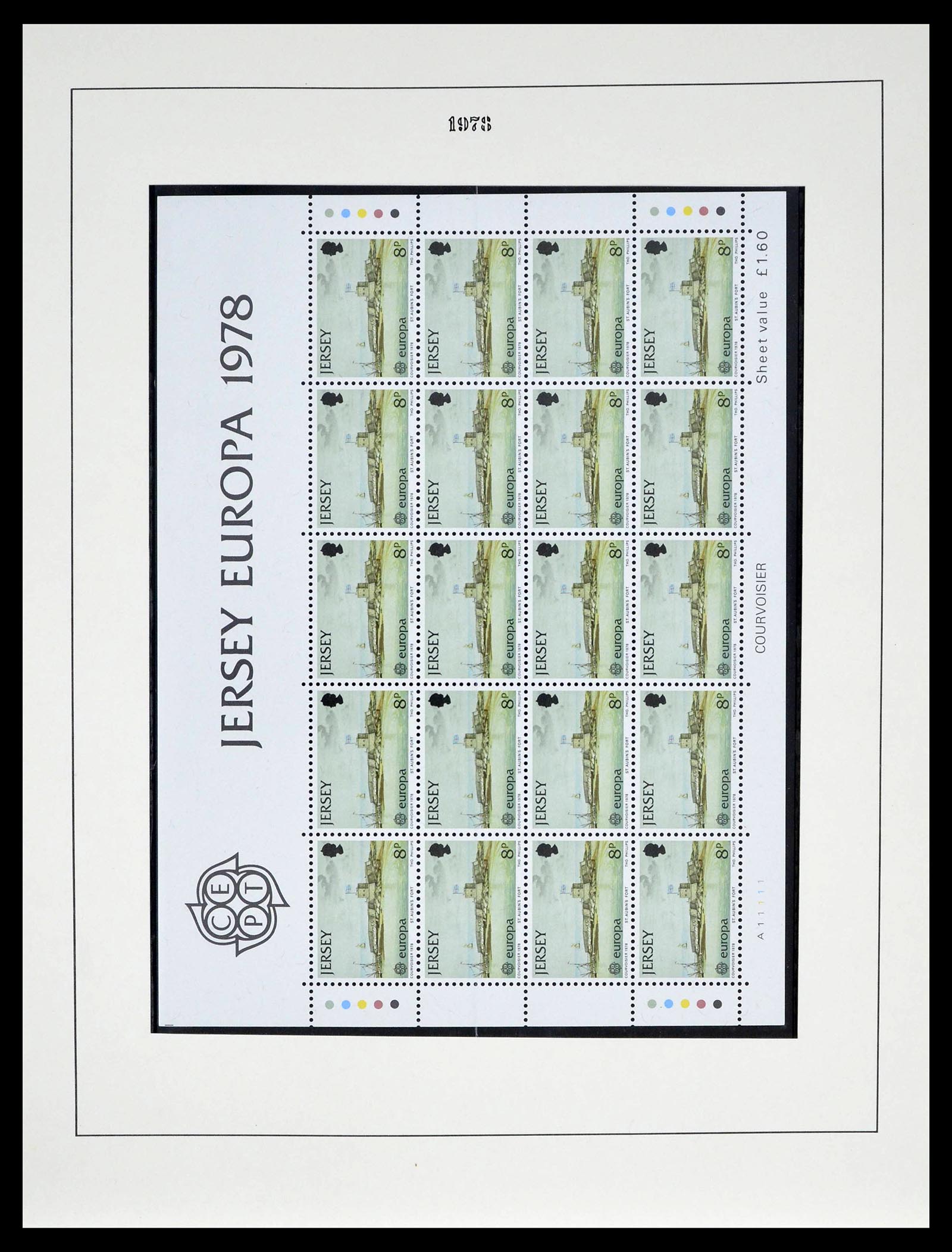 39273 0031 - Postzegelverzameling 39273 Kanaaleilanden 1941-1982.