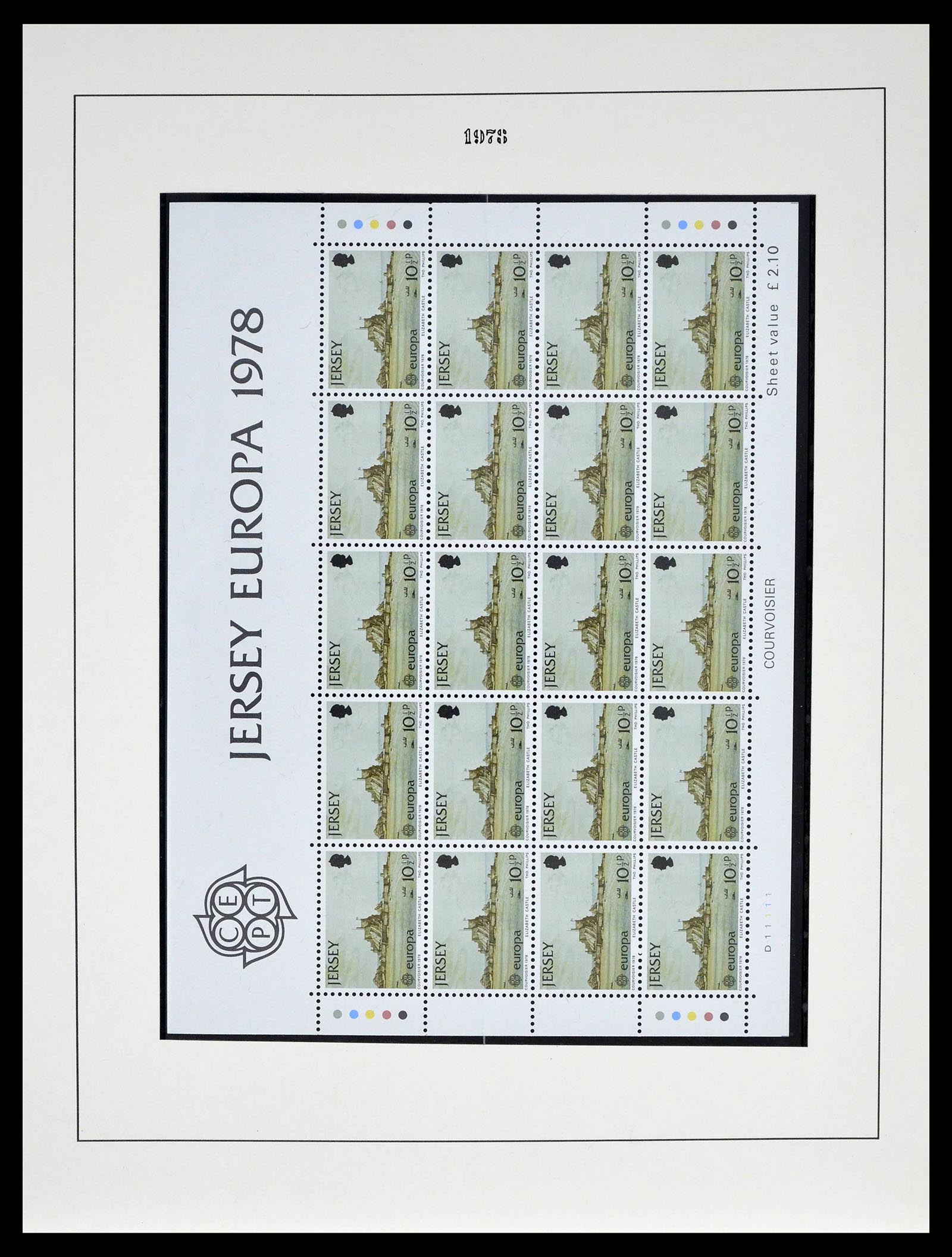 39273 0032 - Postzegelverzameling 39273 Kanaaleilanden 1941-1982.