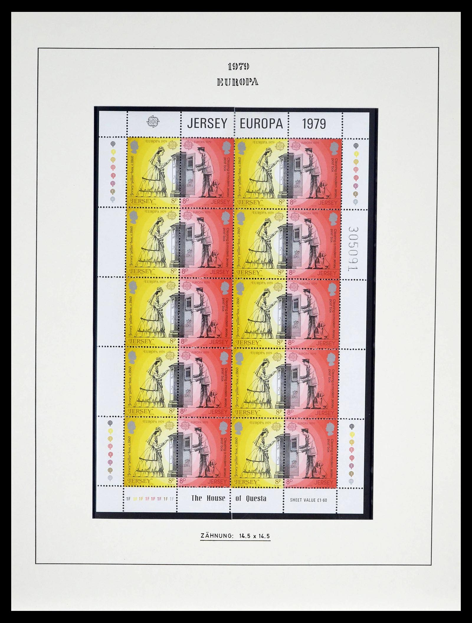 39273 0037 - Postzegelverzameling 39273 Kanaaleilanden 1941-1982.