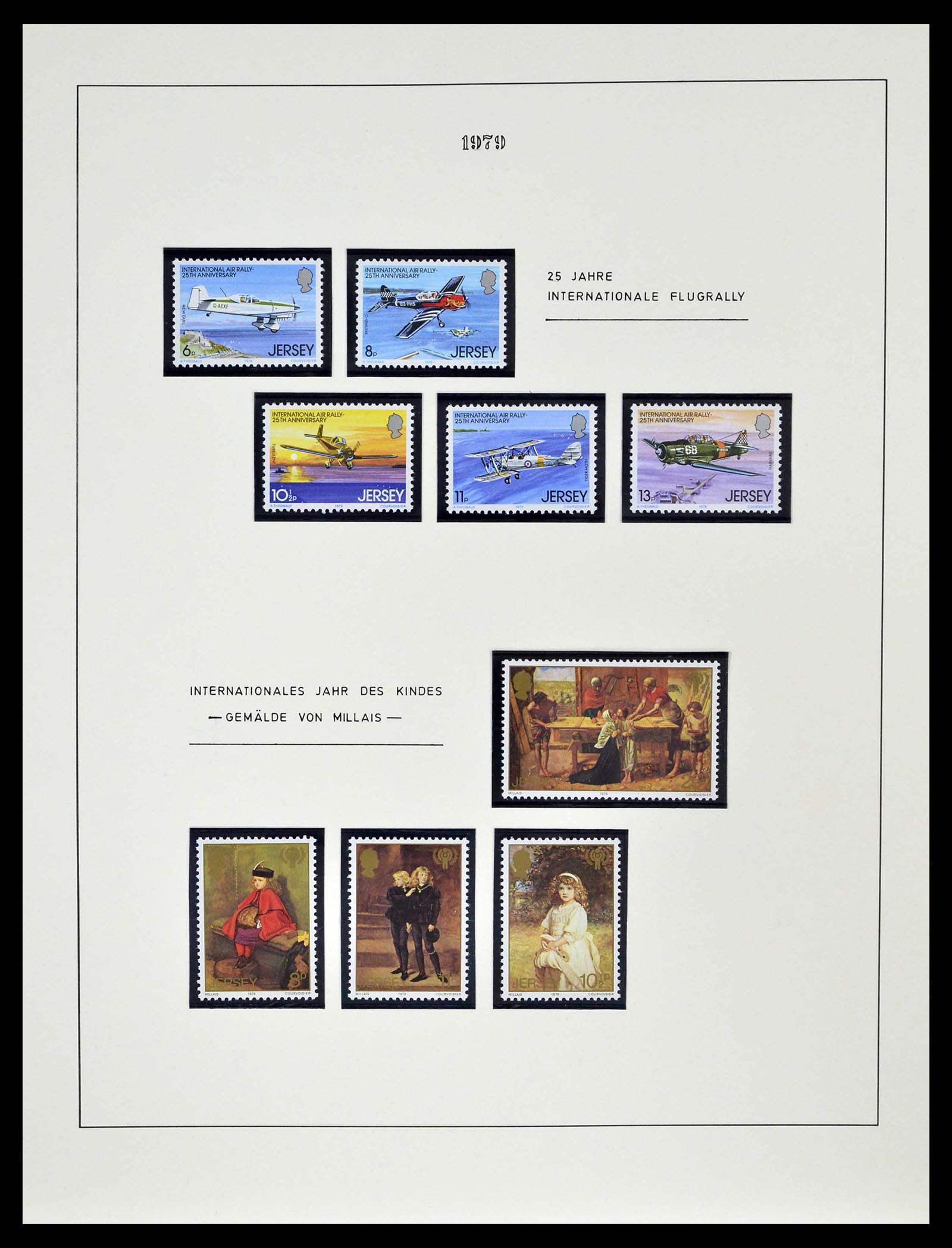 39273 0041 - Postzegelverzameling 39273 Kanaaleilanden 1941-1982.