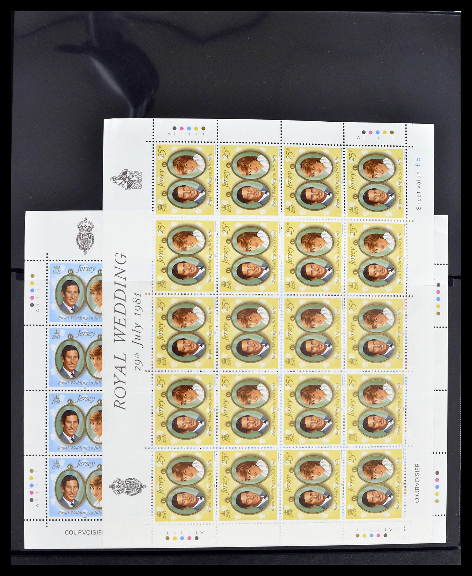 39273 0046 - Postzegelverzameling 39273 Kanaaleilanden 1941-1982.