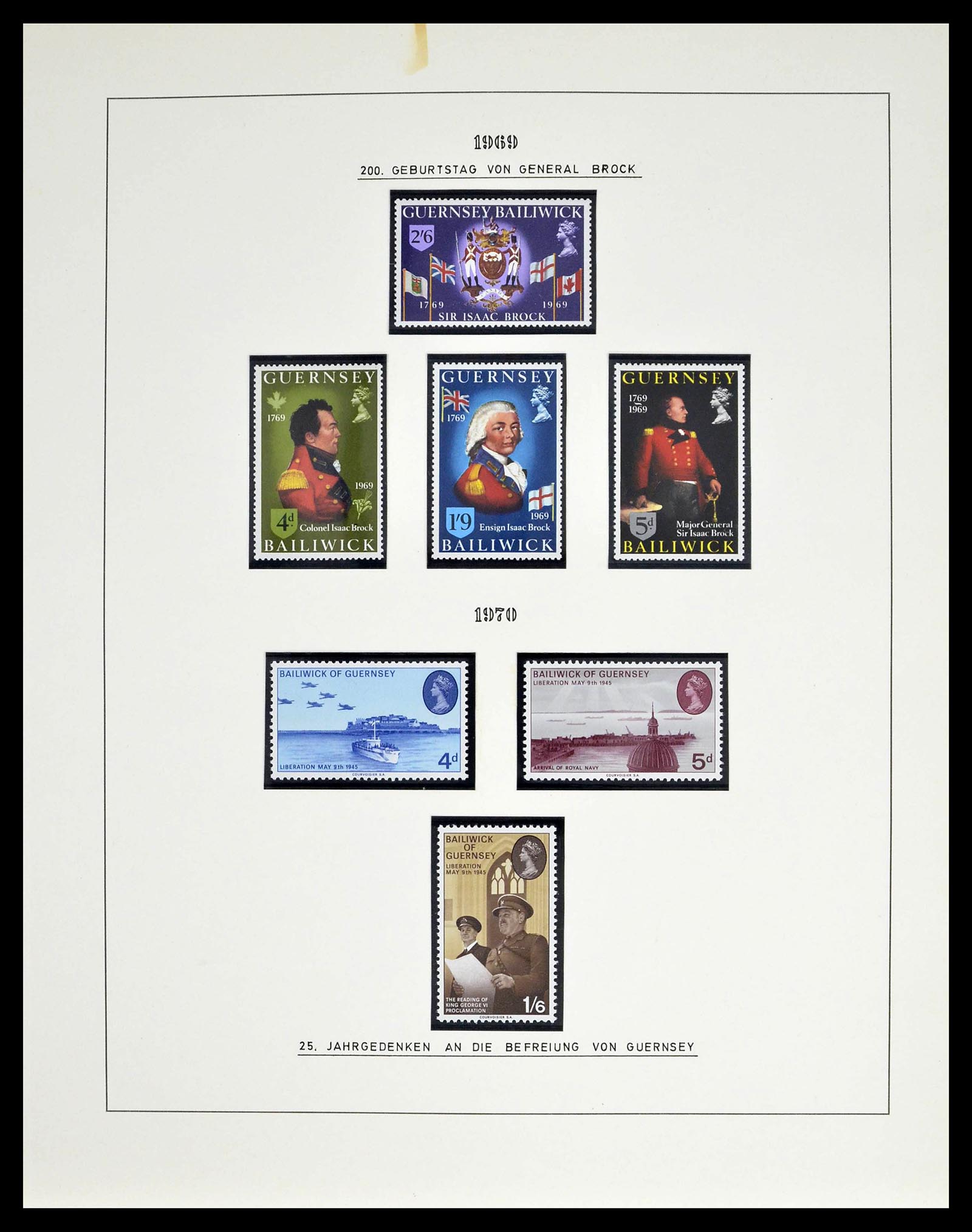 39273 0060 - Postzegelverzameling 39273 Kanaaleilanden 1941-1982.