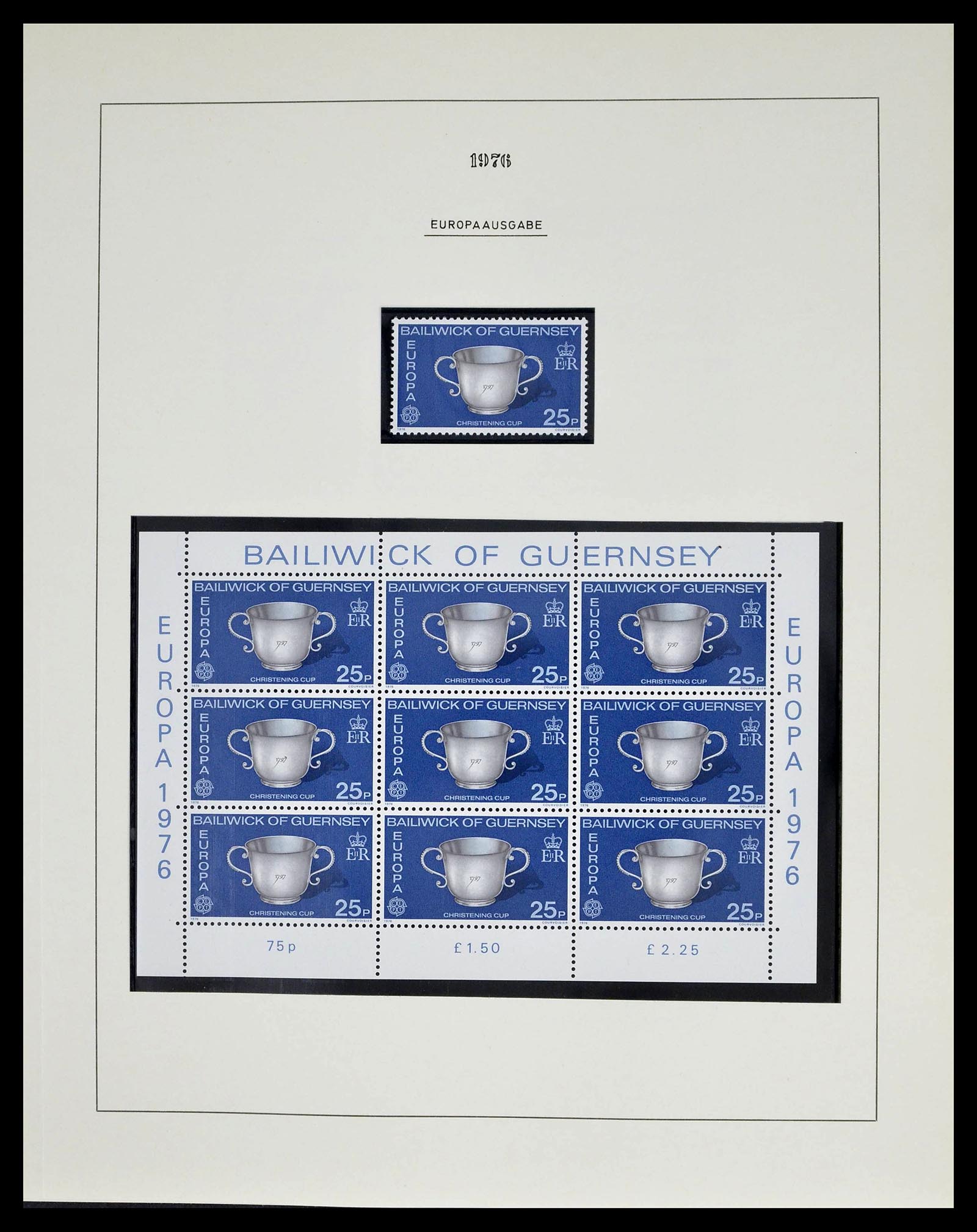 39273 0082 - Postzegelverzameling 39273 Kanaaleilanden 1941-1982.