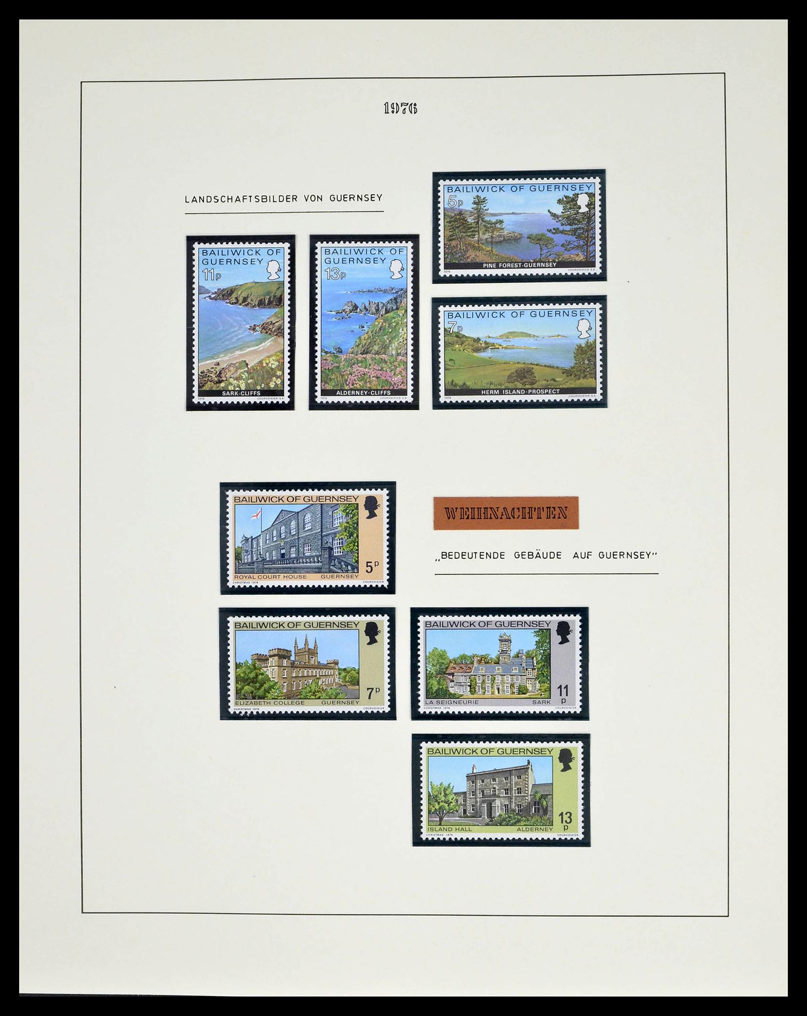39273 0083 - Postzegelverzameling 39273 Kanaaleilanden 1941-1982.