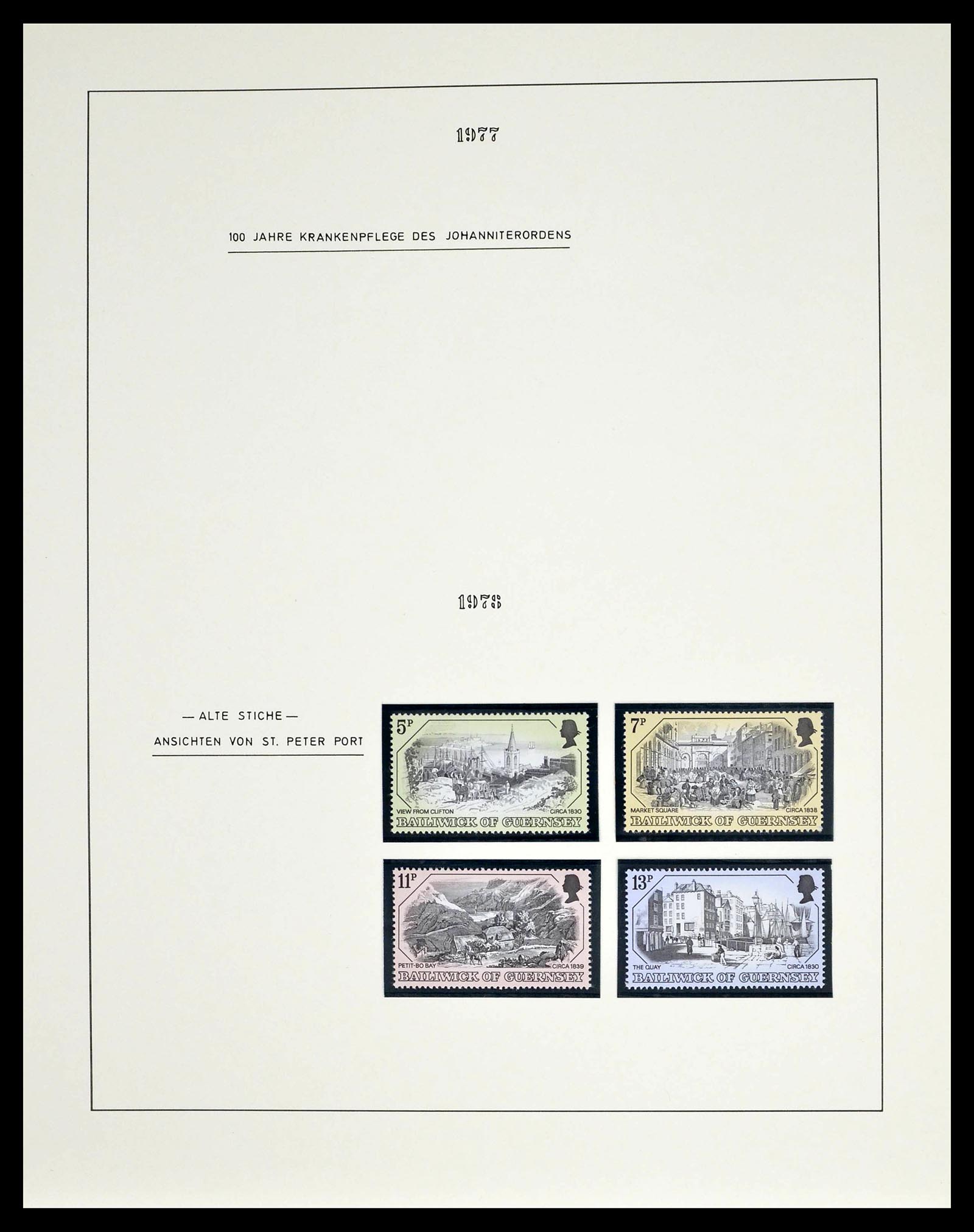 39273 0087 - Postzegelverzameling 39273 Kanaaleilanden 1941-1982.