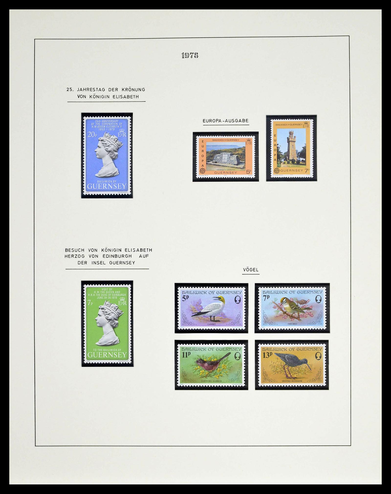 39273 0088 - Postzegelverzameling 39273 Kanaaleilanden 1941-1982.