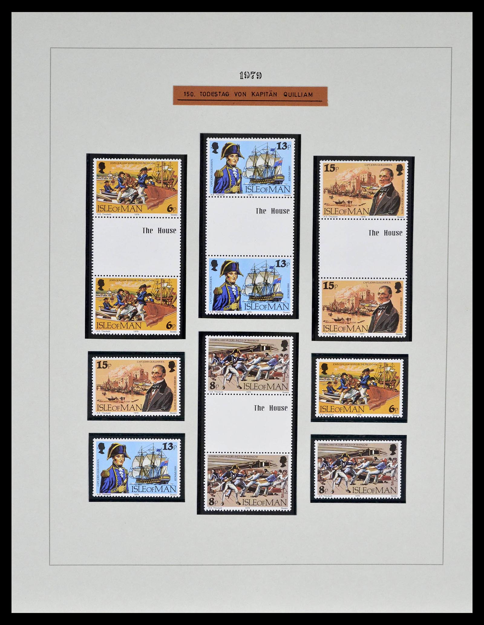 39273 0141 - Postzegelverzameling 39273 Kanaaleilanden 1941-1982.