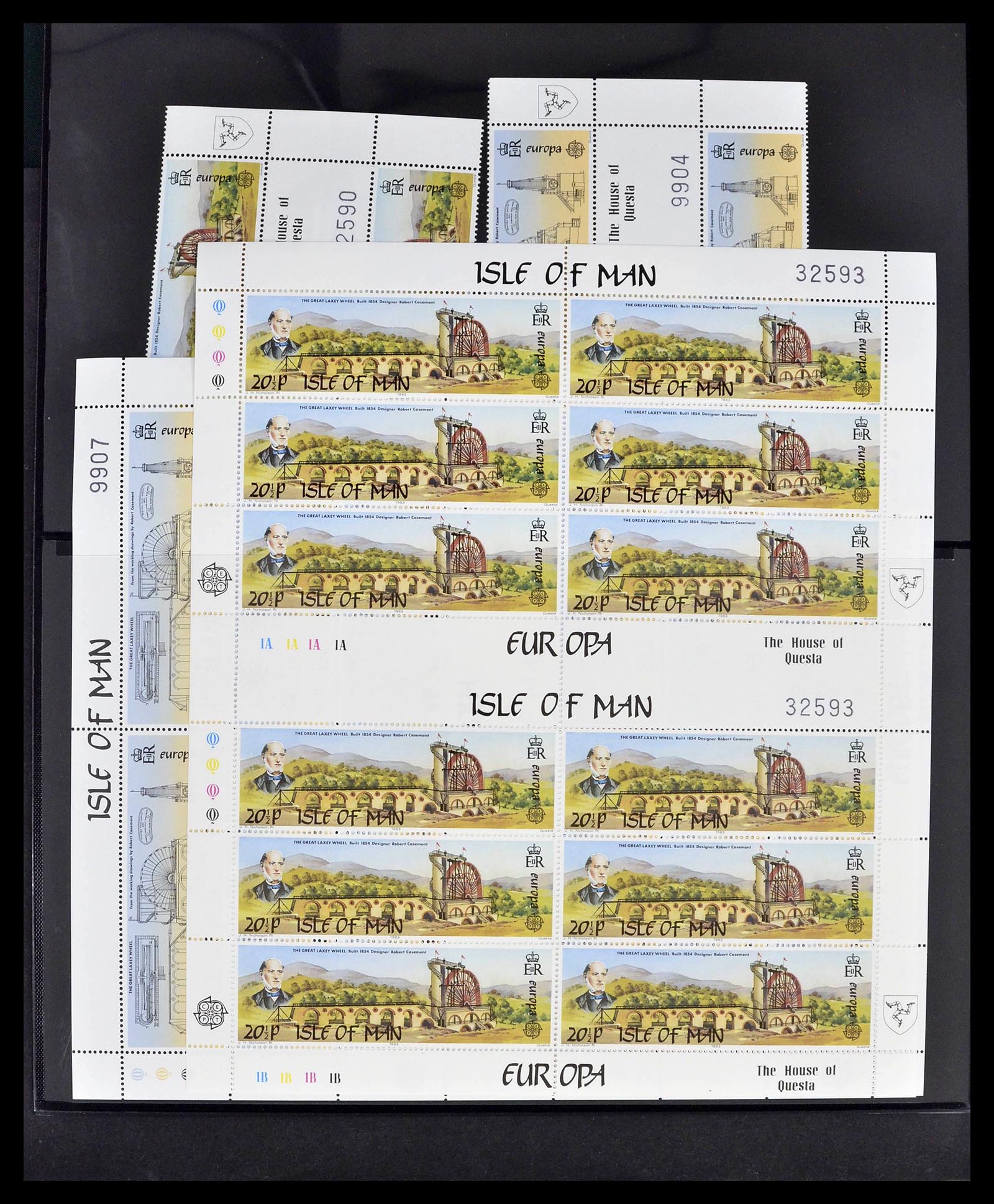 39273 0145 - Postzegelverzameling 39273 Kanaaleilanden 1941-1982.
