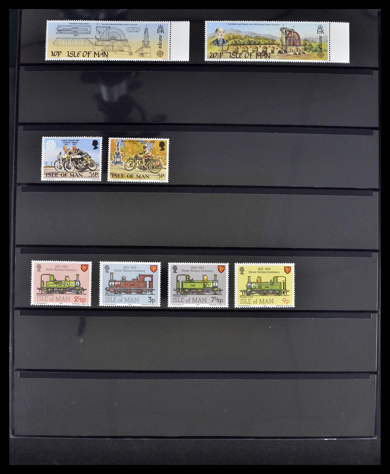 39273 0147 - Postzegelverzameling 39273 Kanaaleilanden 1941-1982.