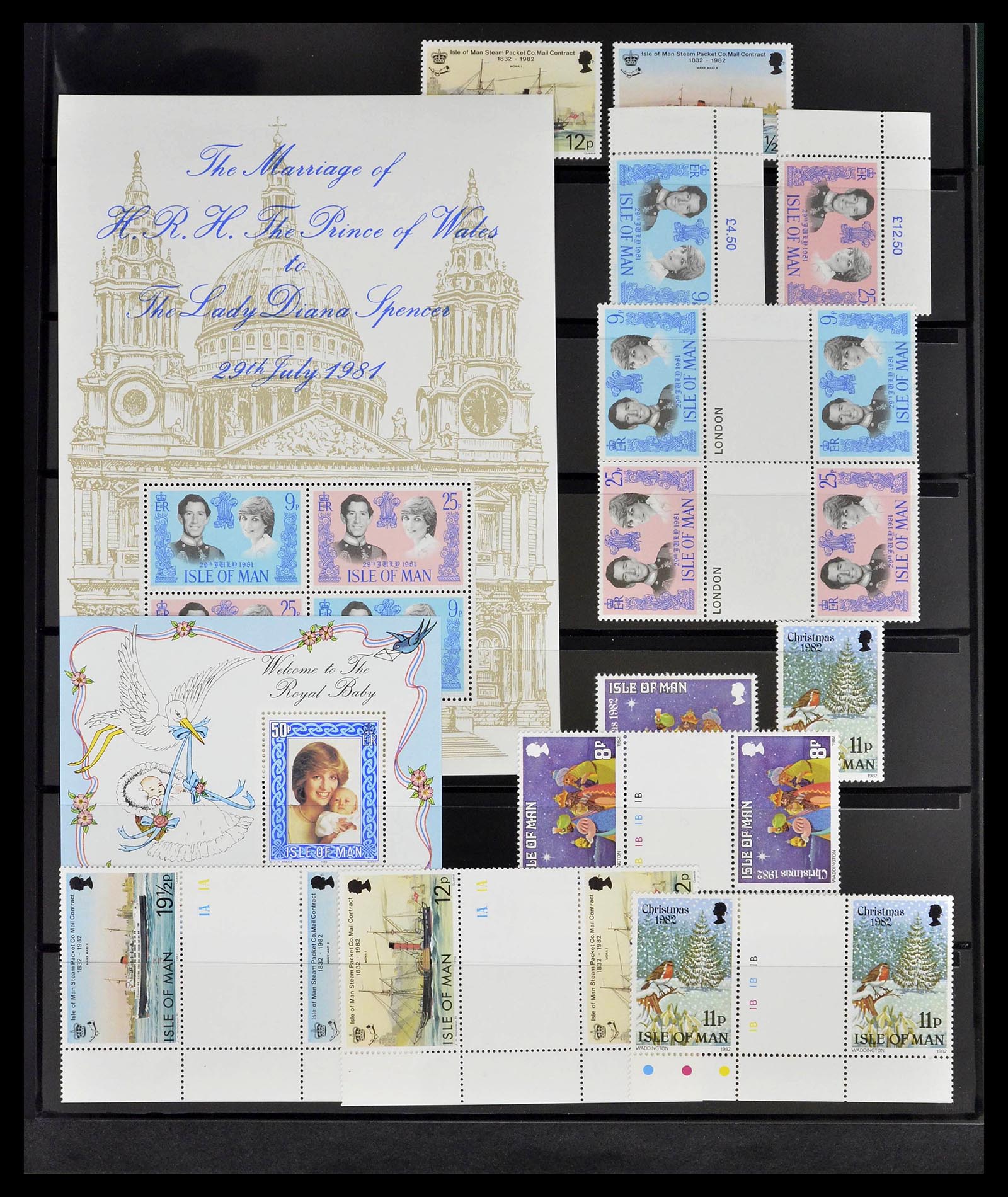 39273 0148 - Postzegelverzameling 39273 Kanaaleilanden 1941-1982.