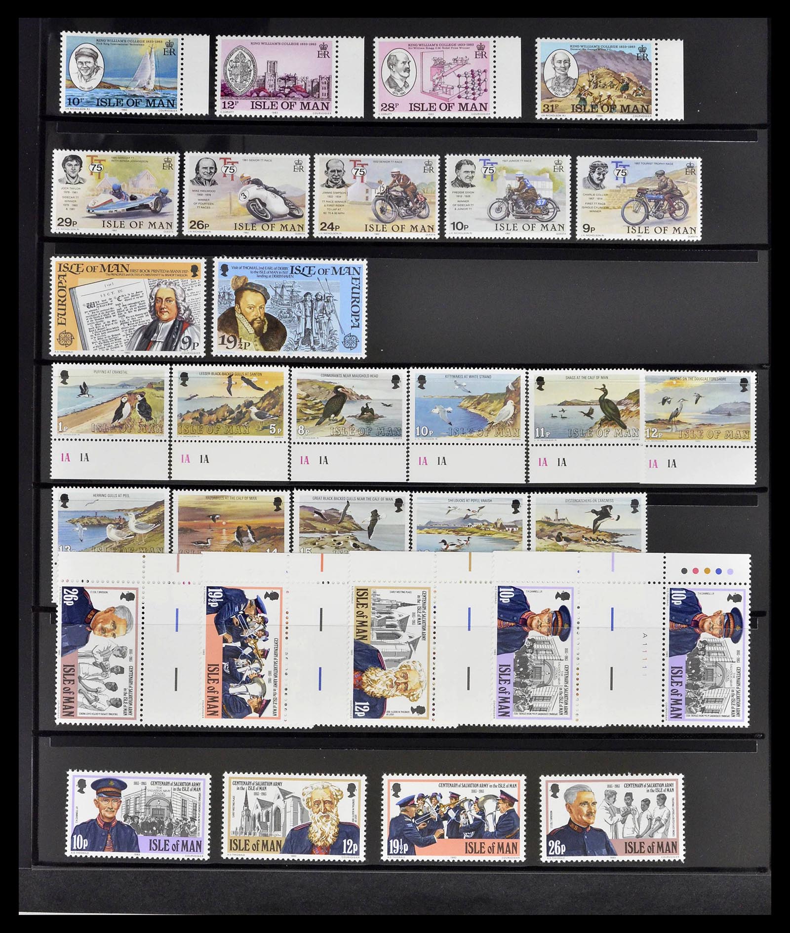 39273 0150 - Postzegelverzameling 39273 Kanaaleilanden 1941-1982.