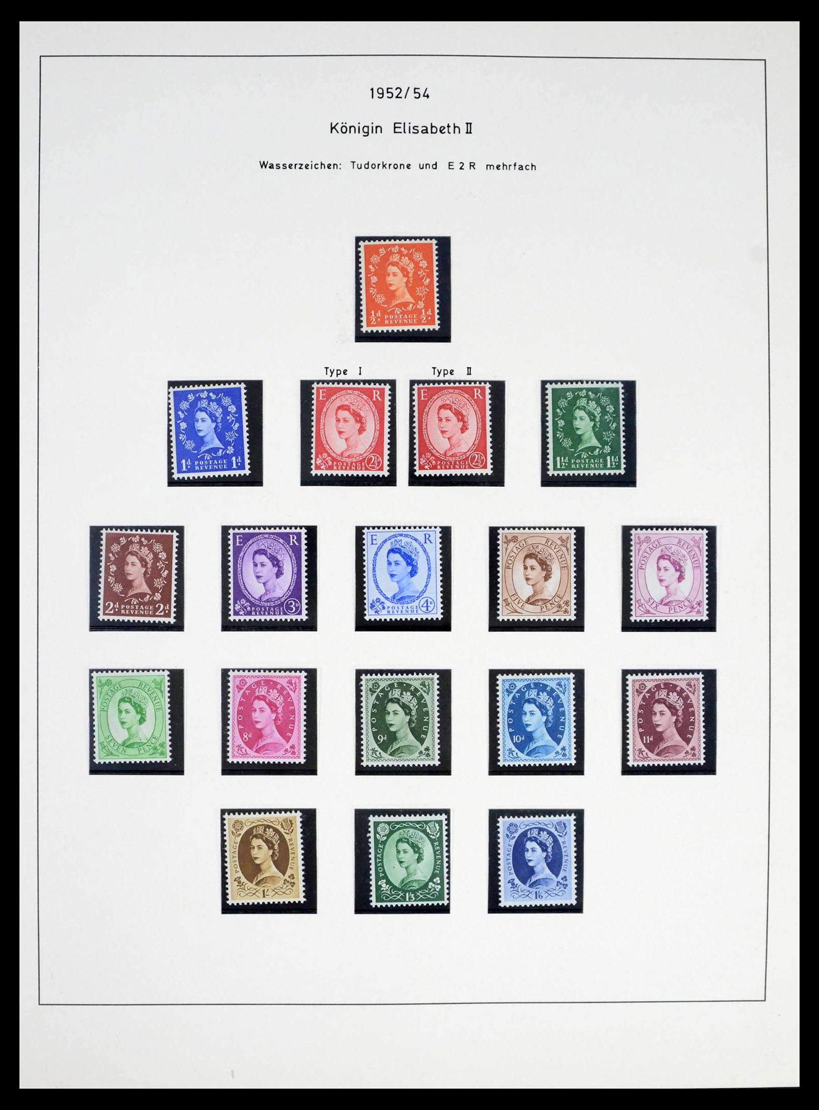 39274 0002 - Postzegelverzameling 39274 Engeland 1952-1992.
