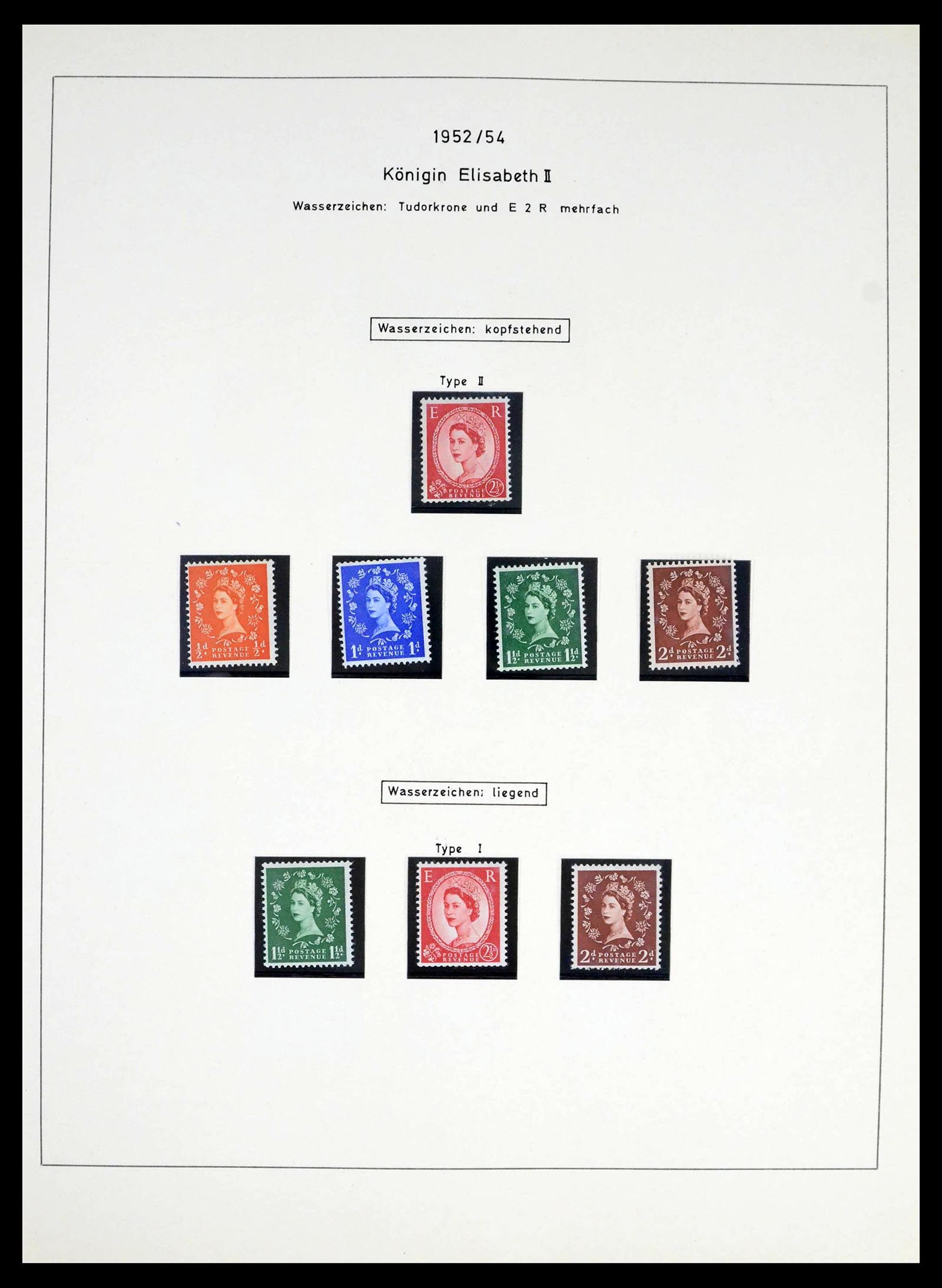 39274 0003 - Postzegelverzameling 39274 Engeland 1952-1992.