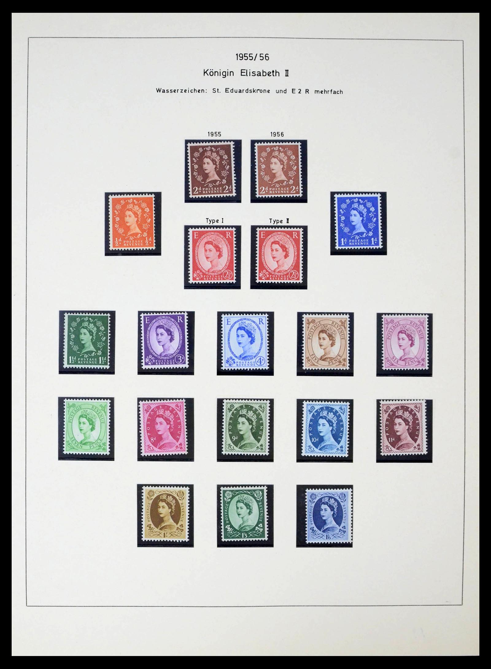 39274 0004 - Postzegelverzameling 39274 Engeland 1952-1992.