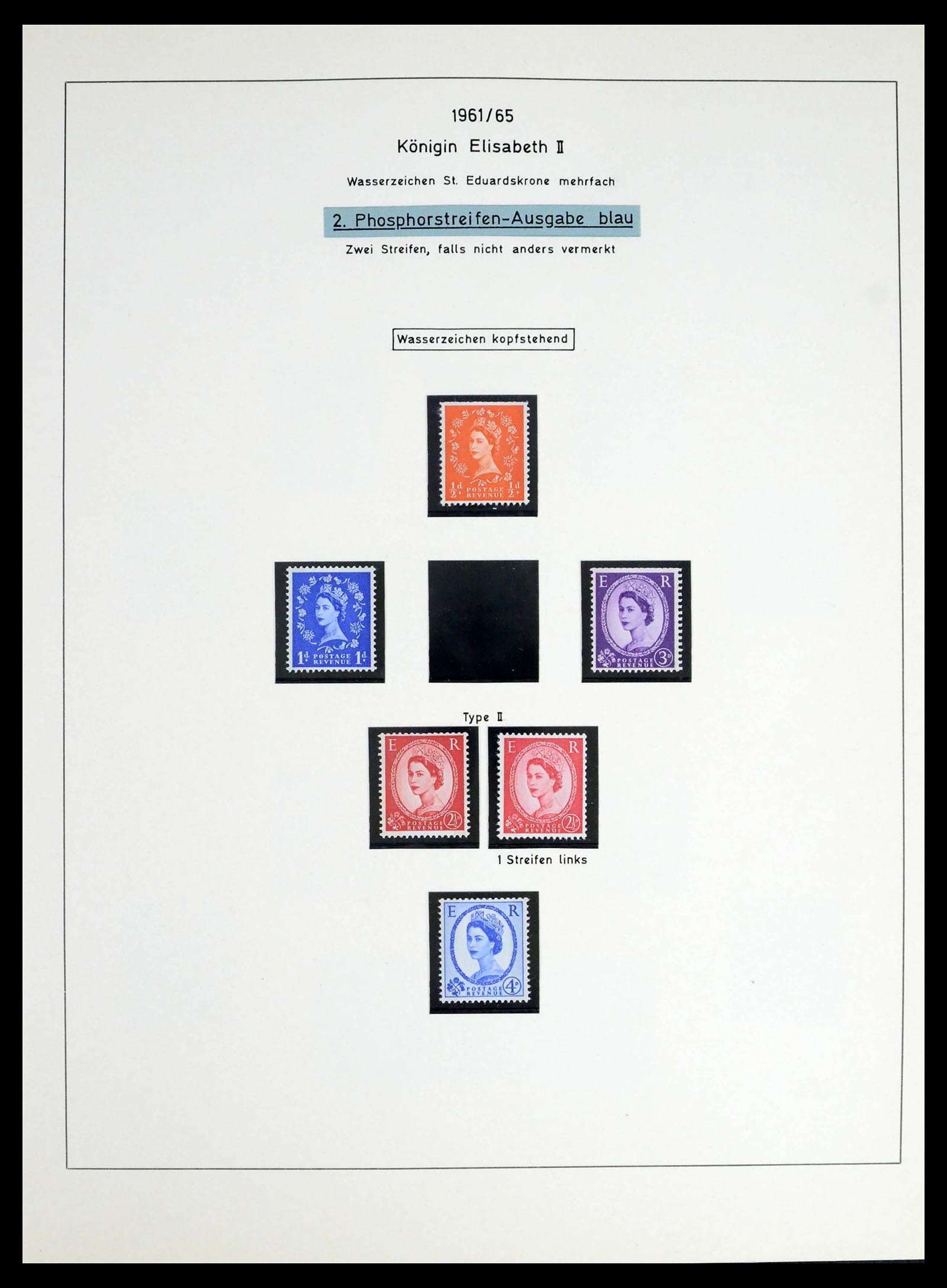 39274 0015 - Postzegelverzameling 39274 Engeland 1952-1992.