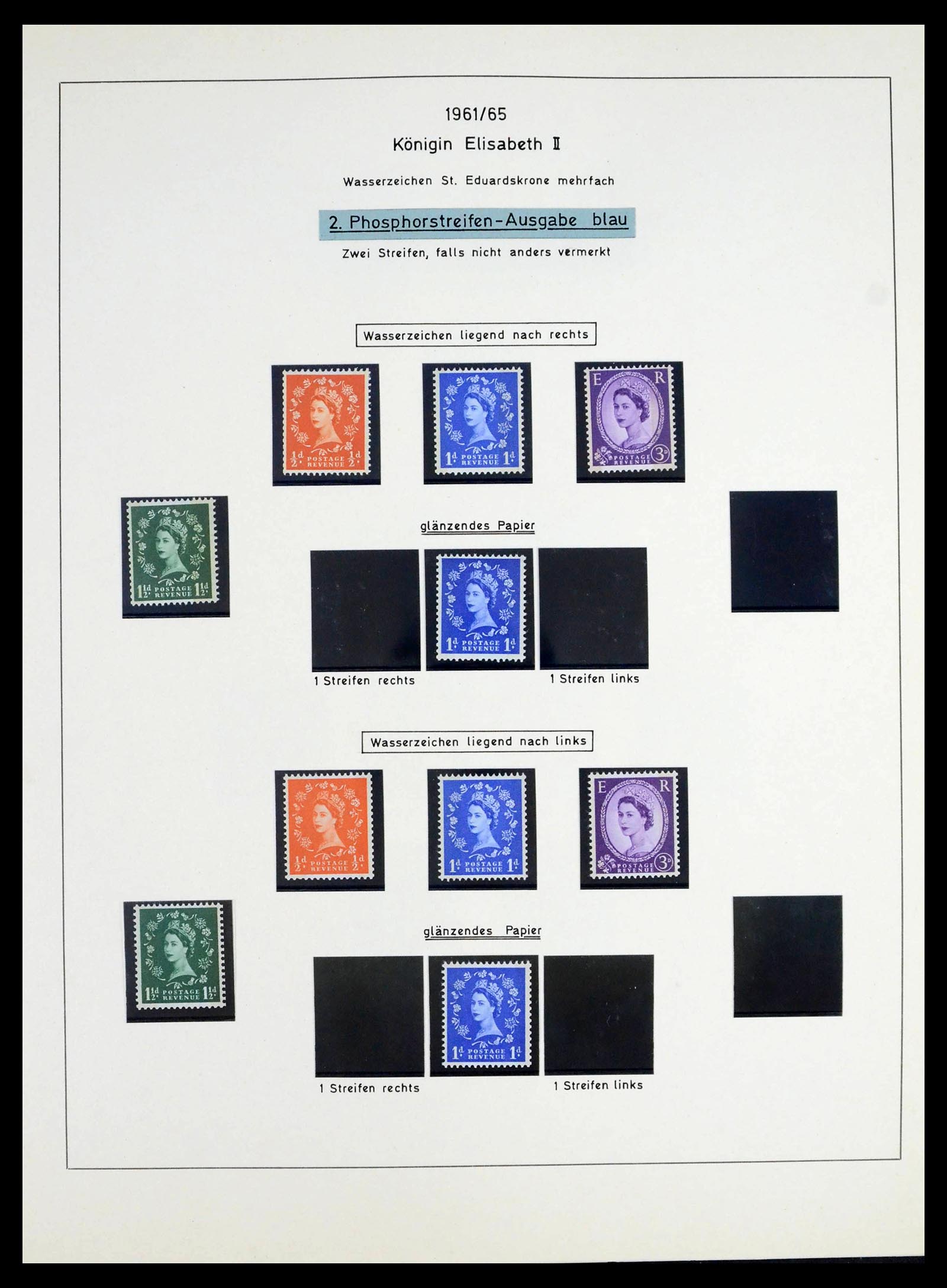 39274 0016 - Postzegelverzameling 39274 Engeland 1952-1992.