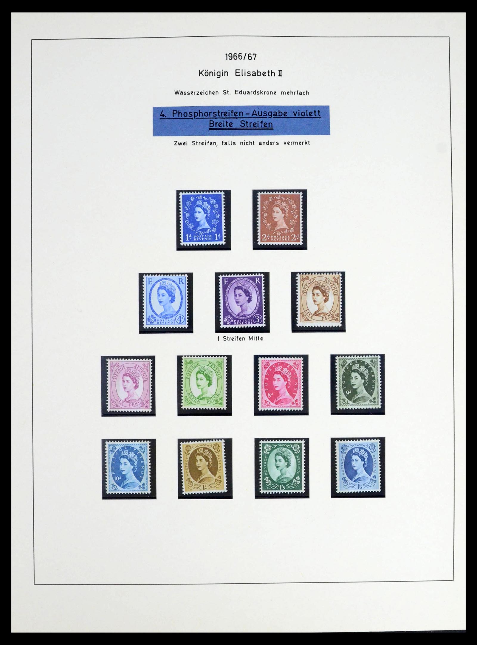 39274 0019 - Postzegelverzameling 39274 Engeland 1952-1992.