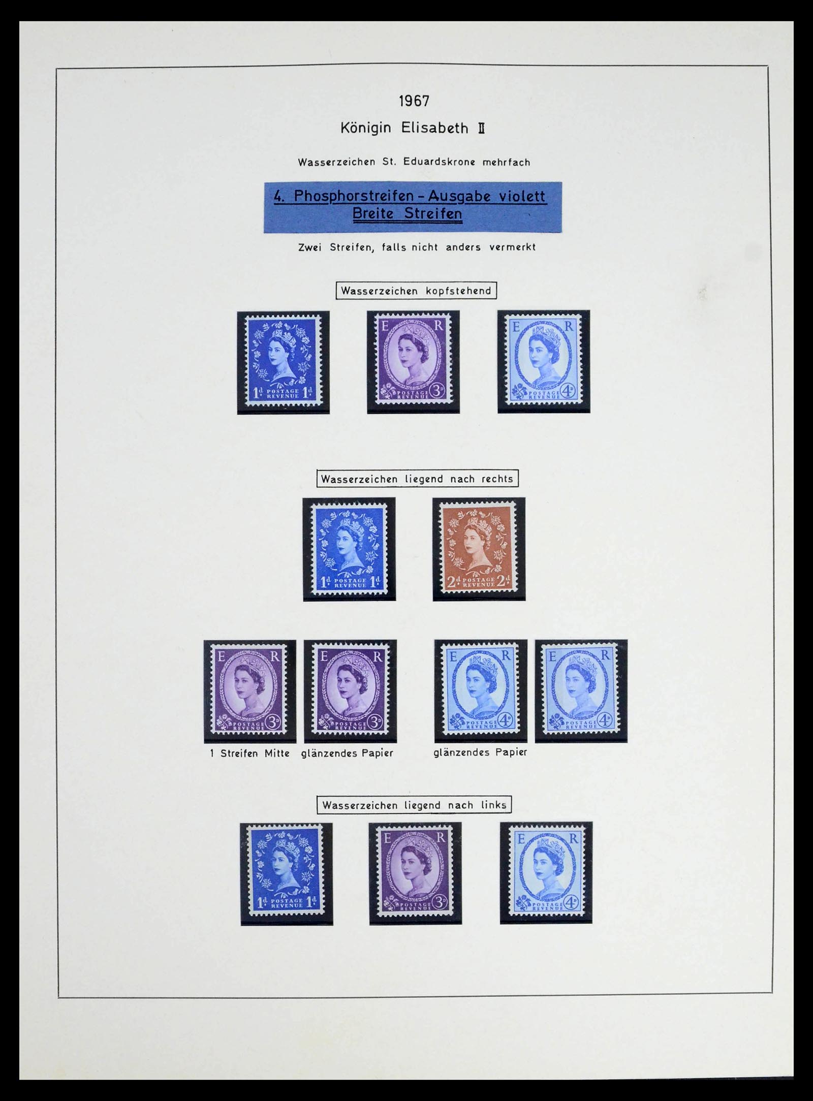 39274 0020 - Postzegelverzameling 39274 Engeland 1952-1992.