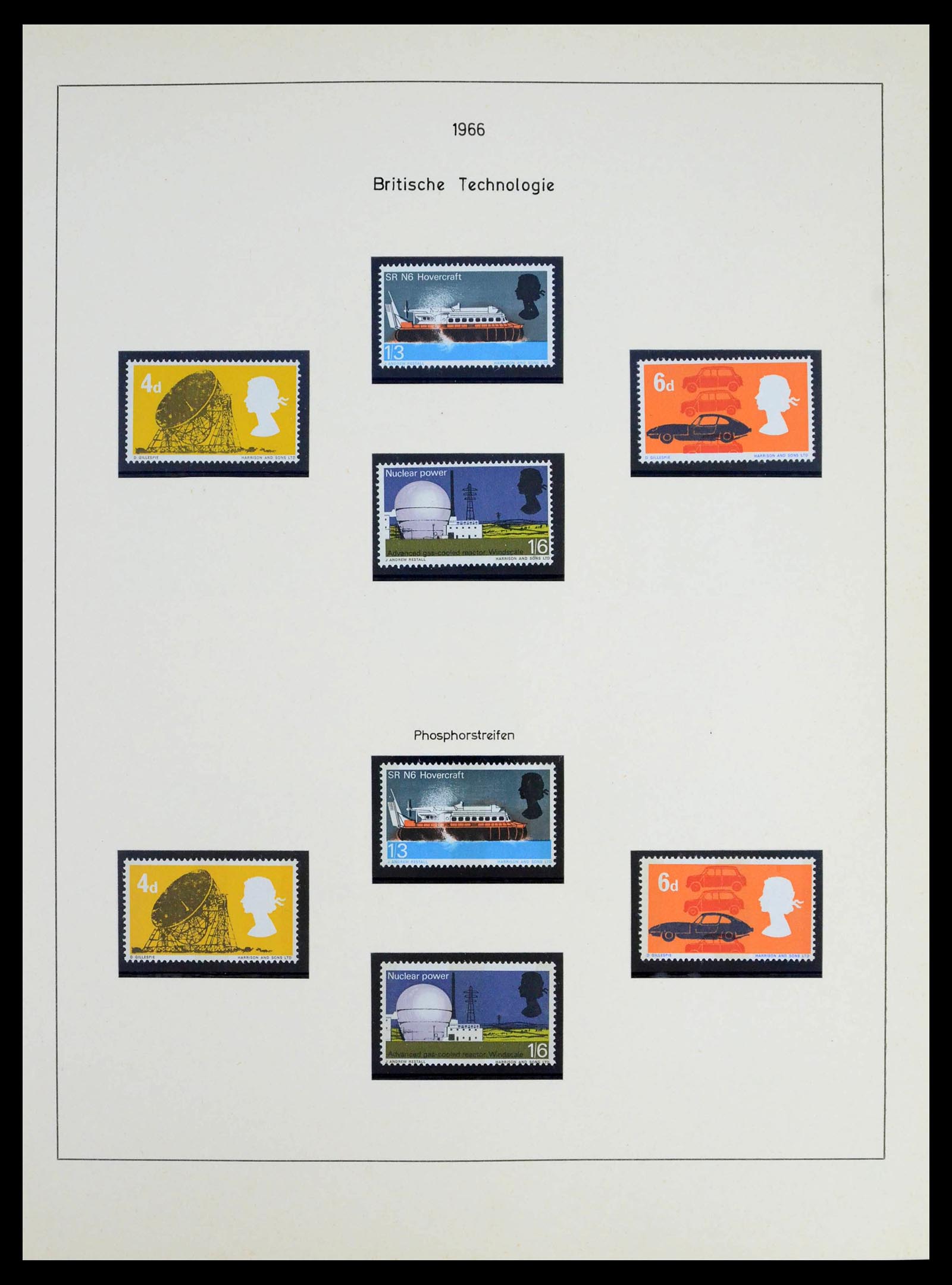39274 0042 - Postzegelverzameling 39274 Engeland 1952-1992.