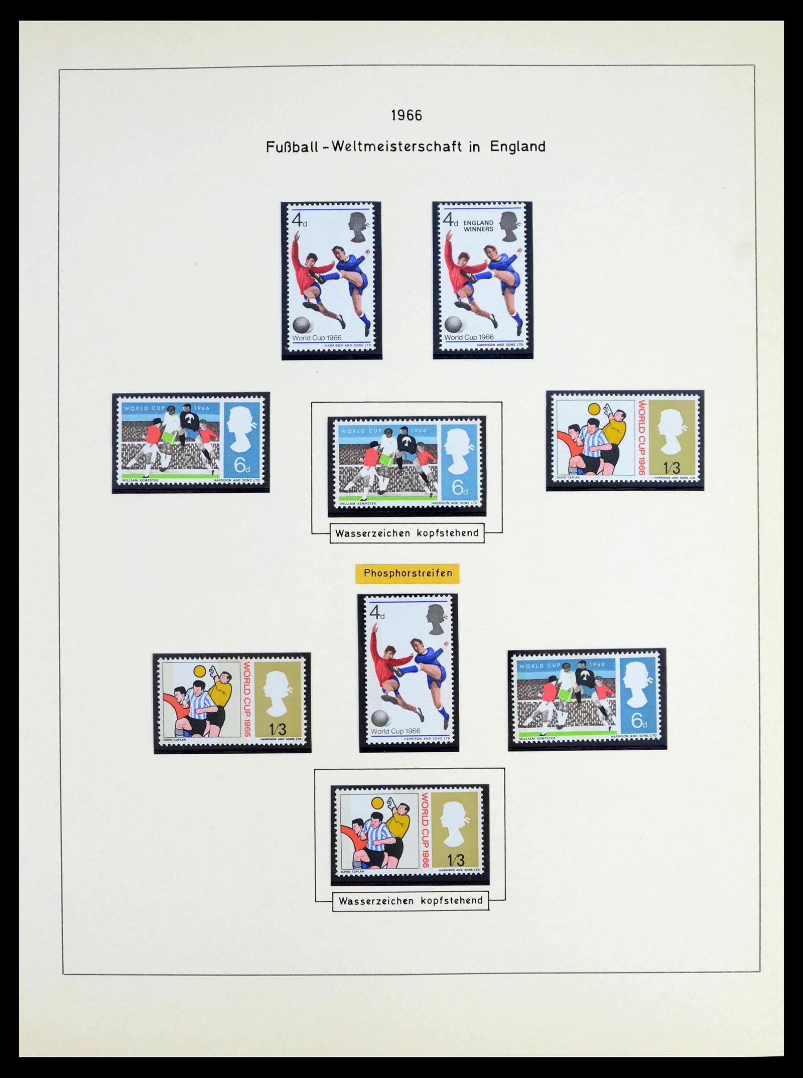 39274 0043 - Postzegelverzameling 39274 Engeland 1952-1992.