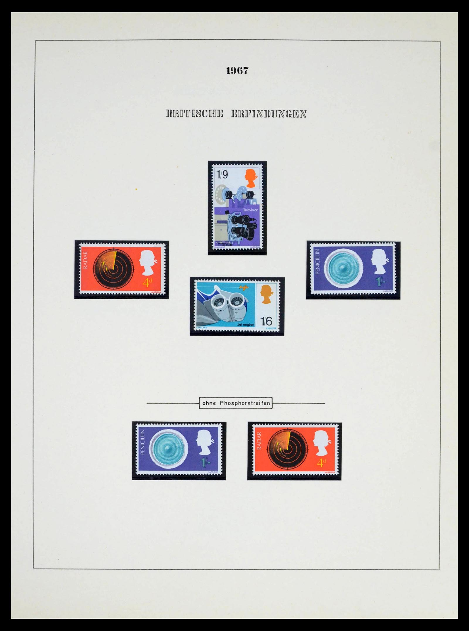 39274 0053 - Postzegelverzameling 39274 Engeland 1952-1992.