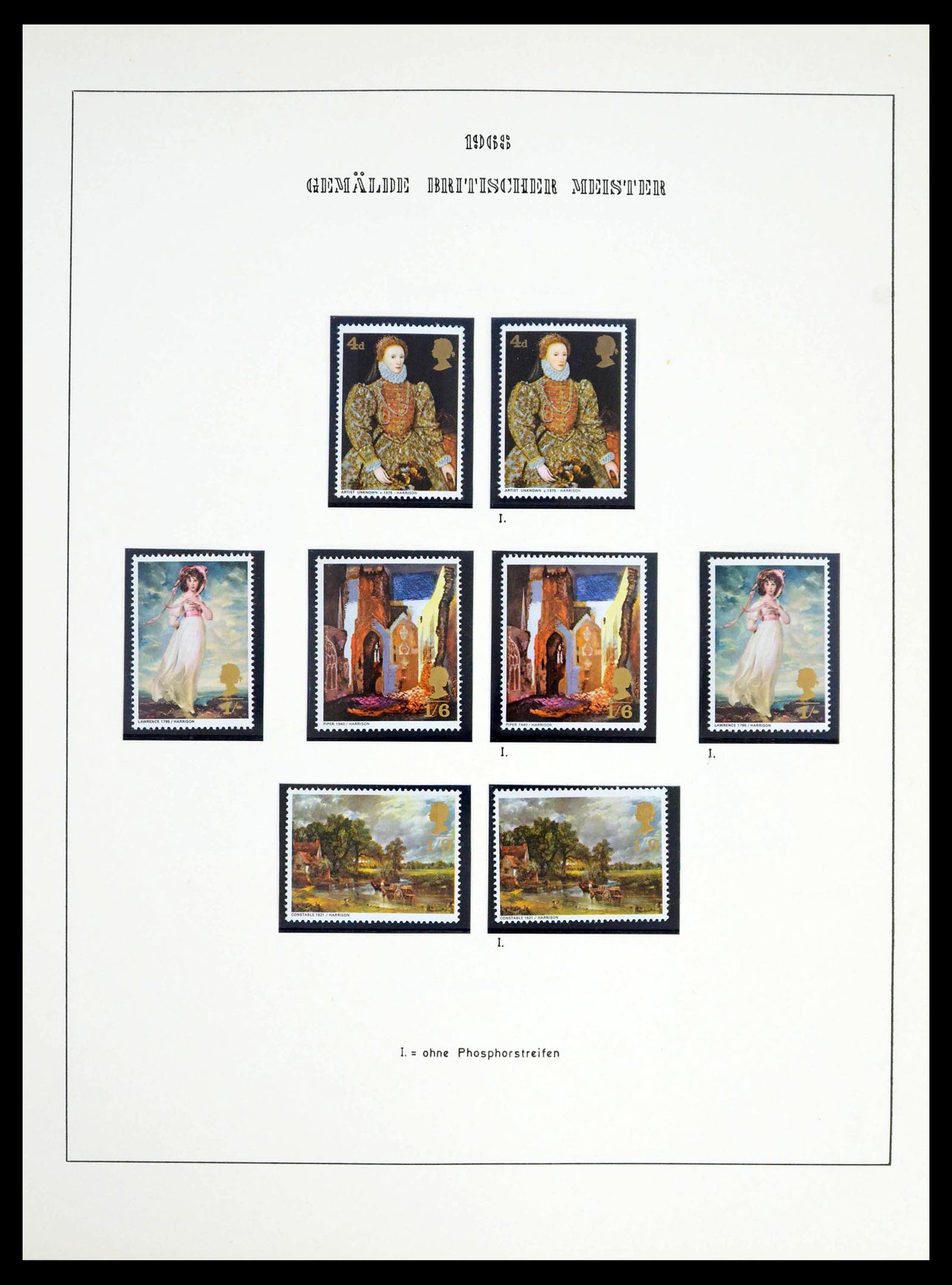 39274 0056 - Postzegelverzameling 39274 Engeland 1952-1992.