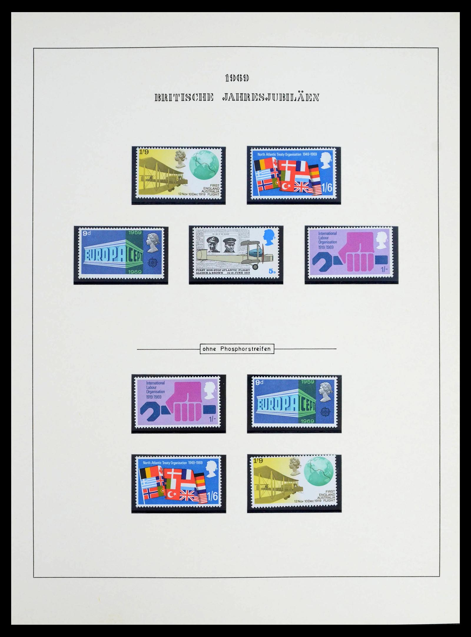 39274 0060 - Postzegelverzameling 39274 Engeland 1952-1992.