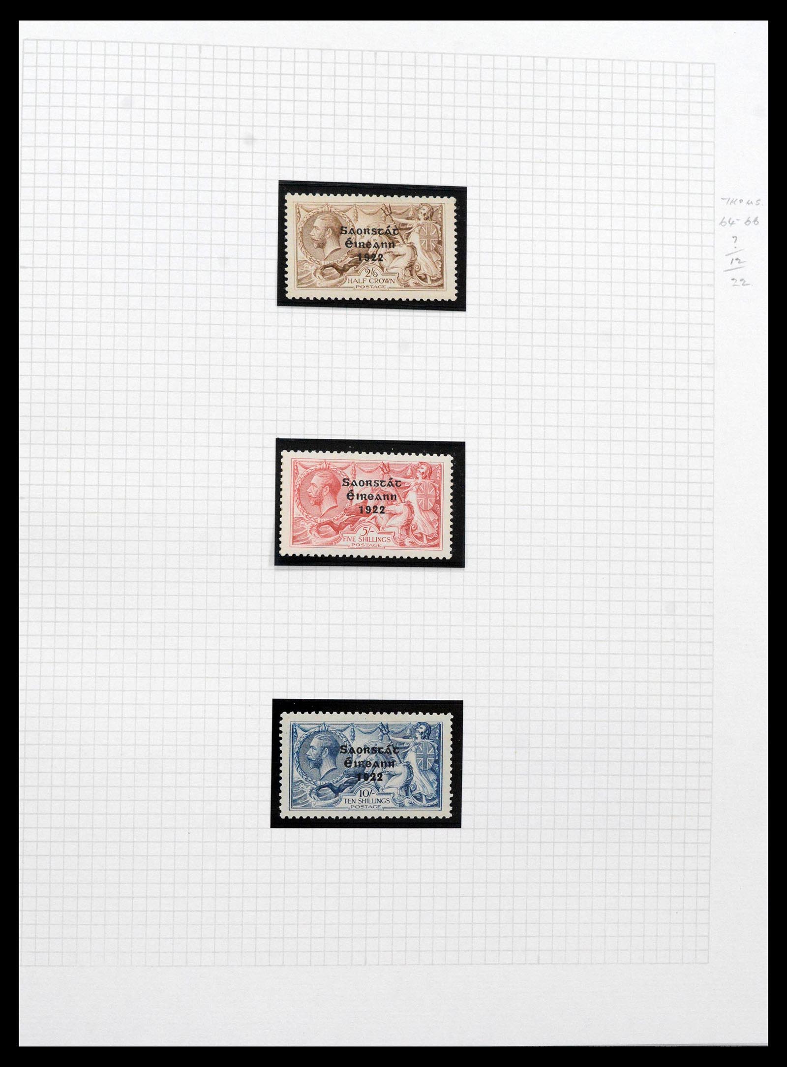 39275 0008 - Postzegelverzameling 39275 Ierland 1922-2004.
