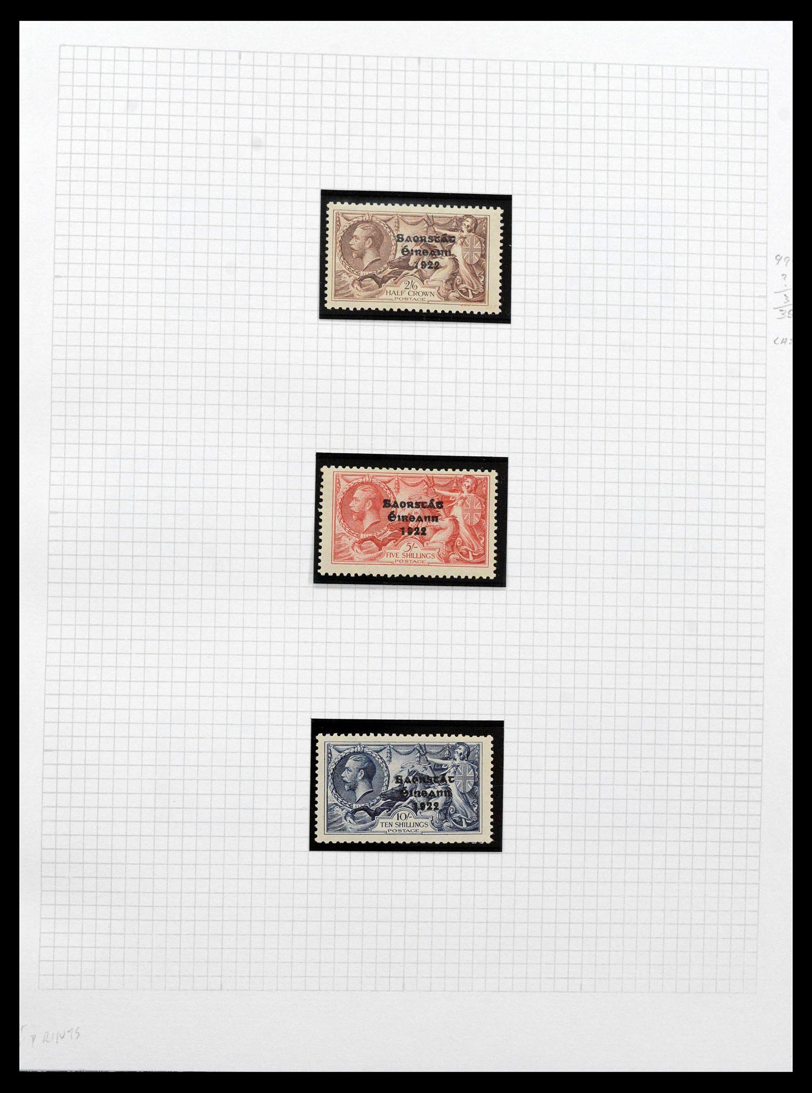 39275 0012 - Postzegelverzameling 39275 Ierland 1922-2004.