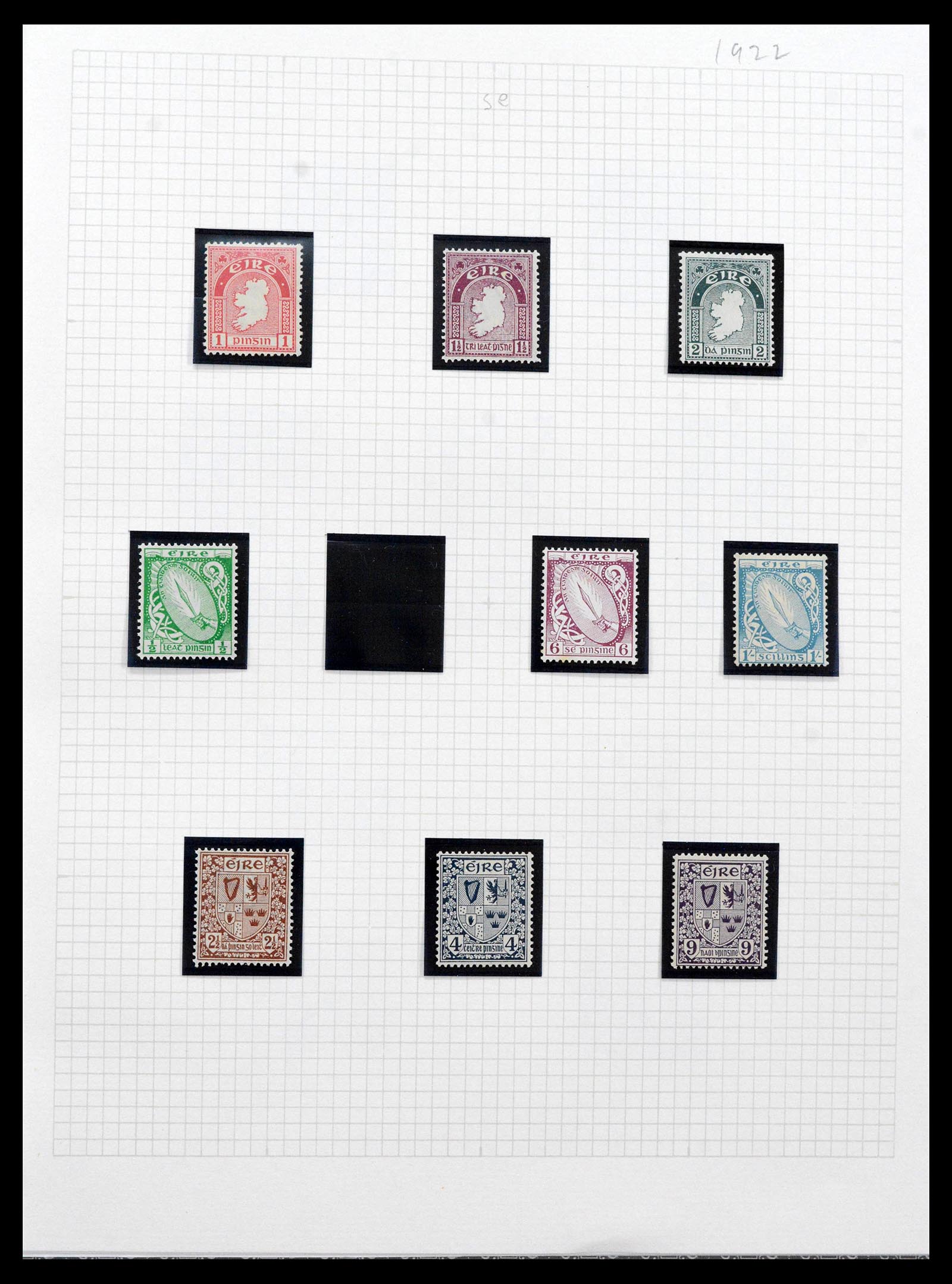 39275 0013 - Postzegelverzameling 39275 Ierland 1922-2004.