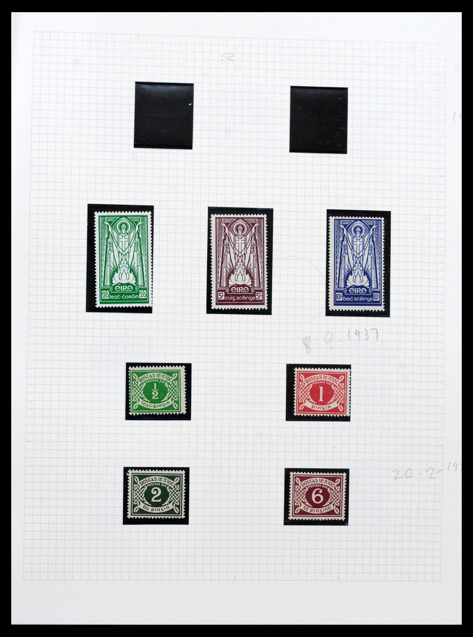 39275 0014 - Postzegelverzameling 39275 Ierland 1922-2004.