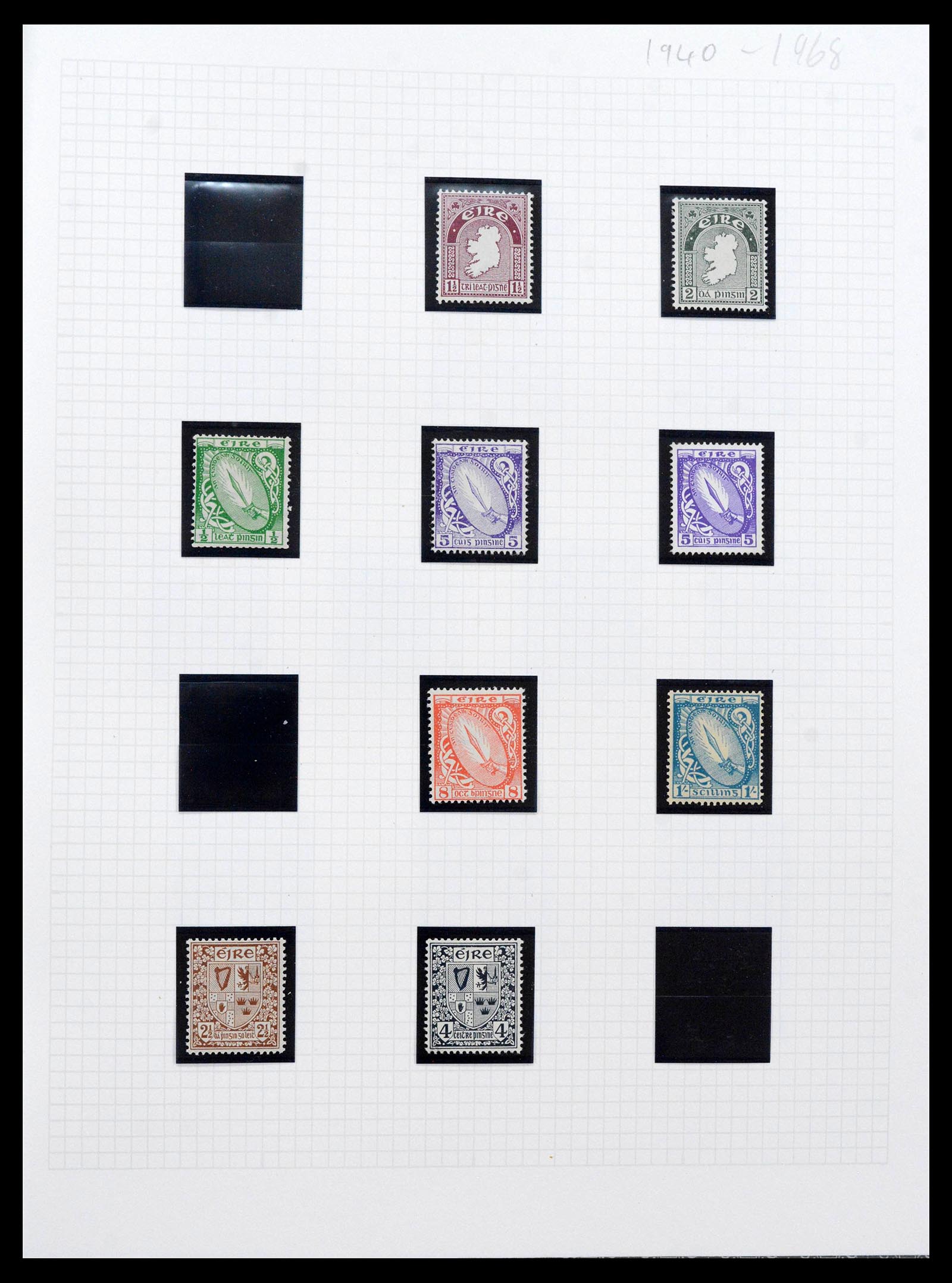 39275 0015 - Postzegelverzameling 39275 Ierland 1922-2004.