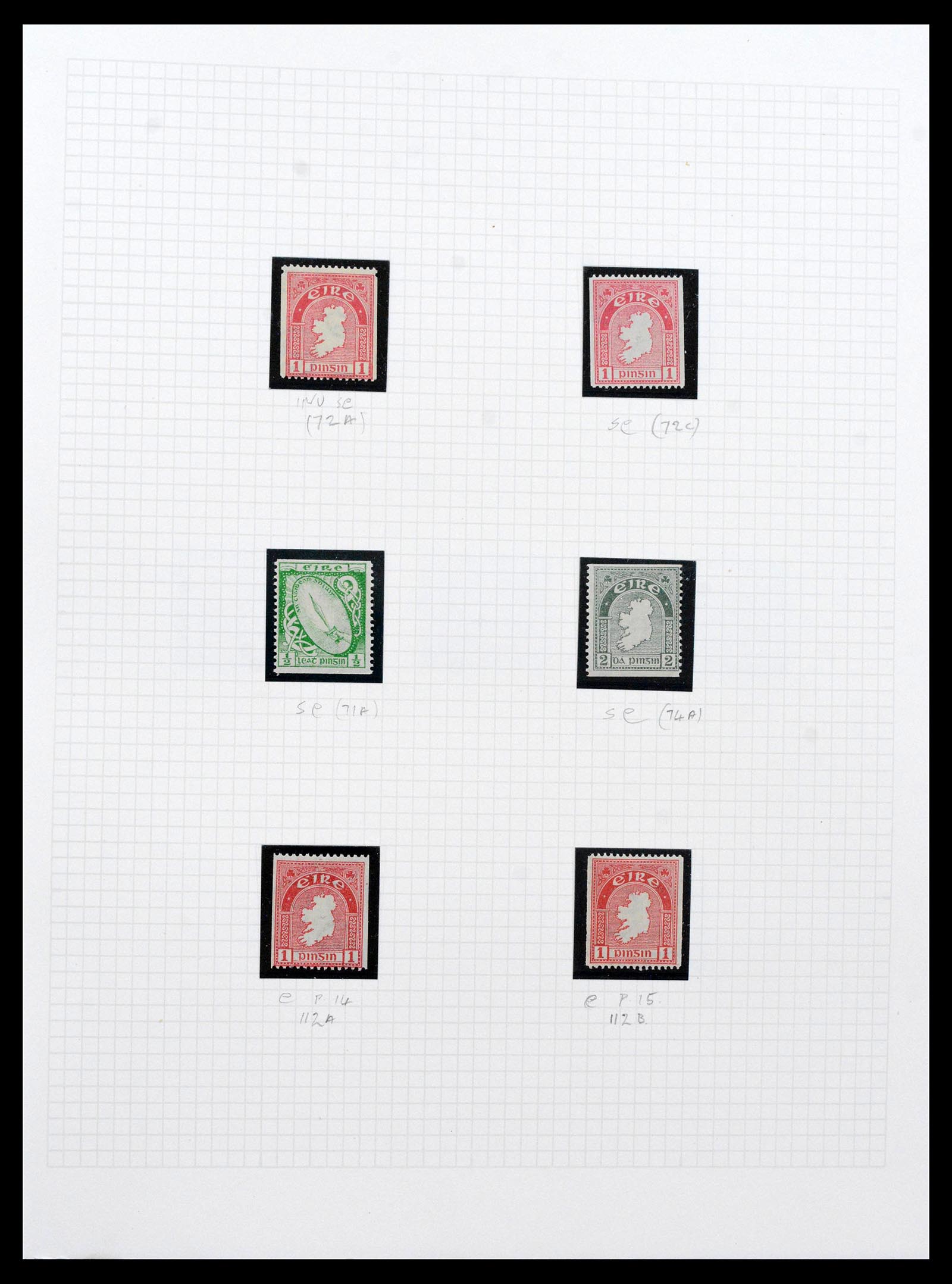 39275 0018 - Postzegelverzameling 39275 Ierland 1922-2004.