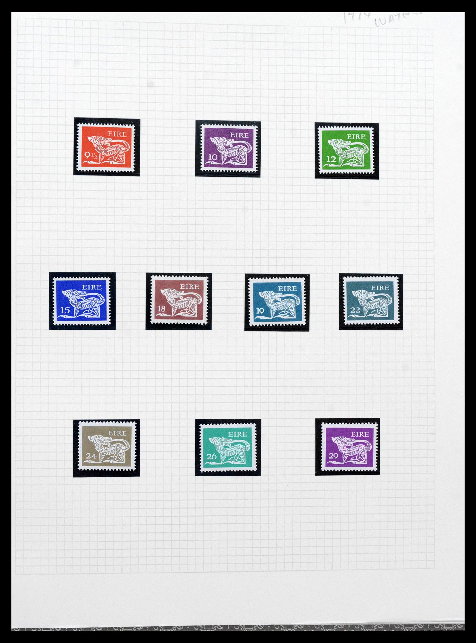 39275 0023 - Postzegelverzameling 39275 Ierland 1922-2004.