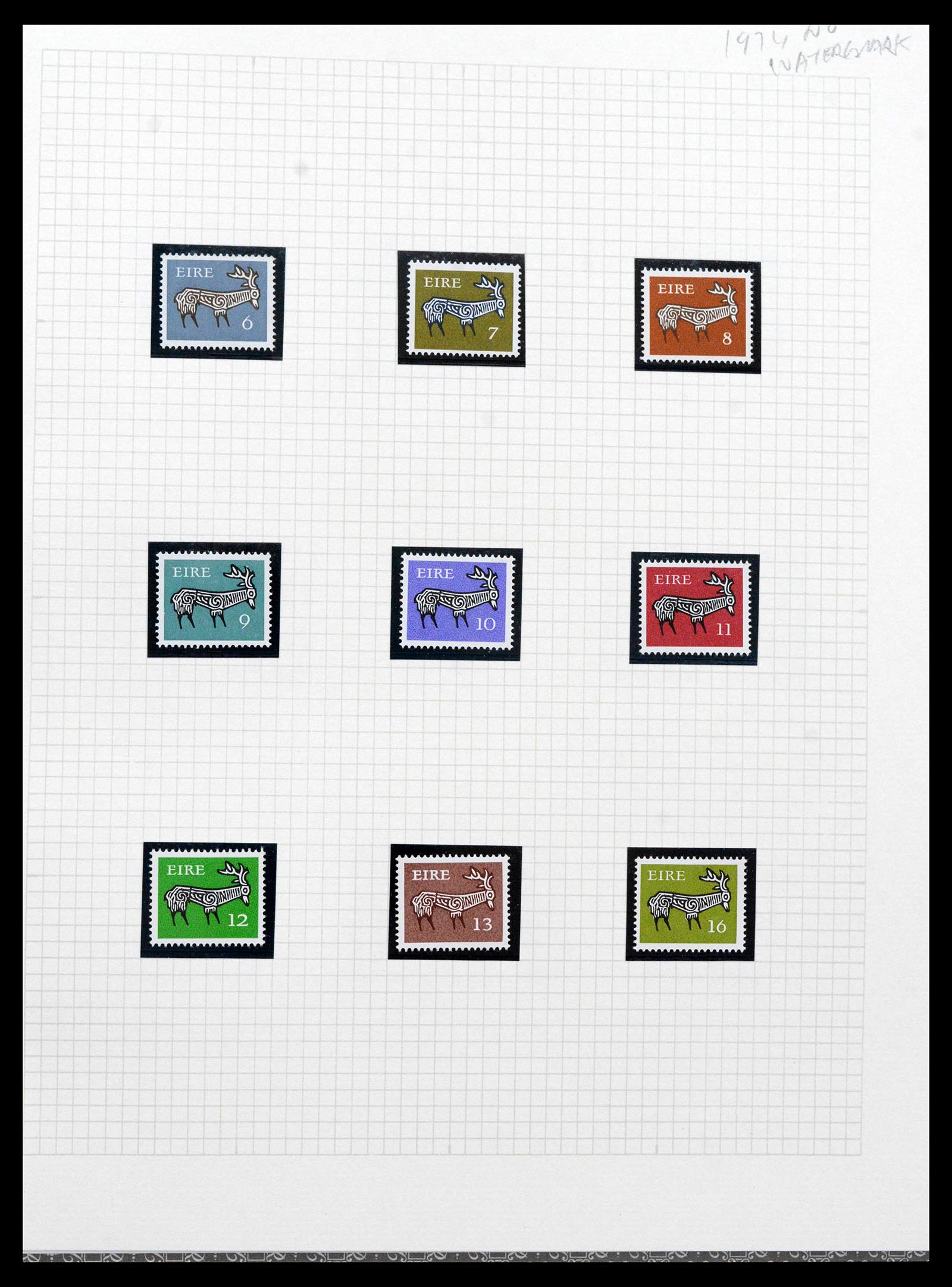 39275 0024 - Postzegelverzameling 39275 Ierland 1922-2004.