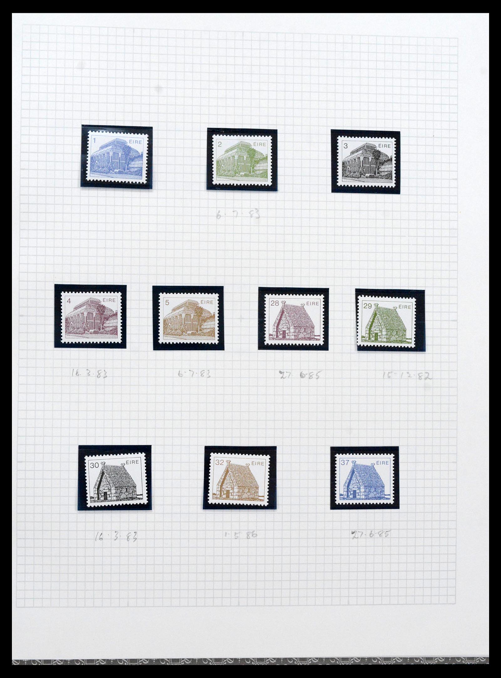 39275 0029 - Postzegelverzameling 39275 Ierland 1922-2004.