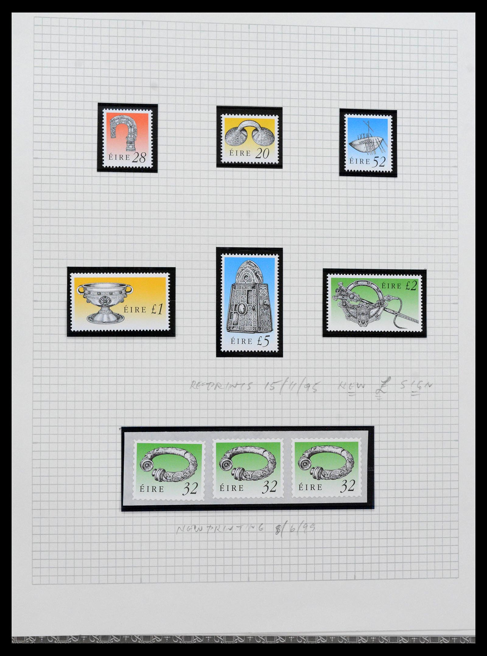 39275 0033 - Postzegelverzameling 39275 Ierland 1922-2004.