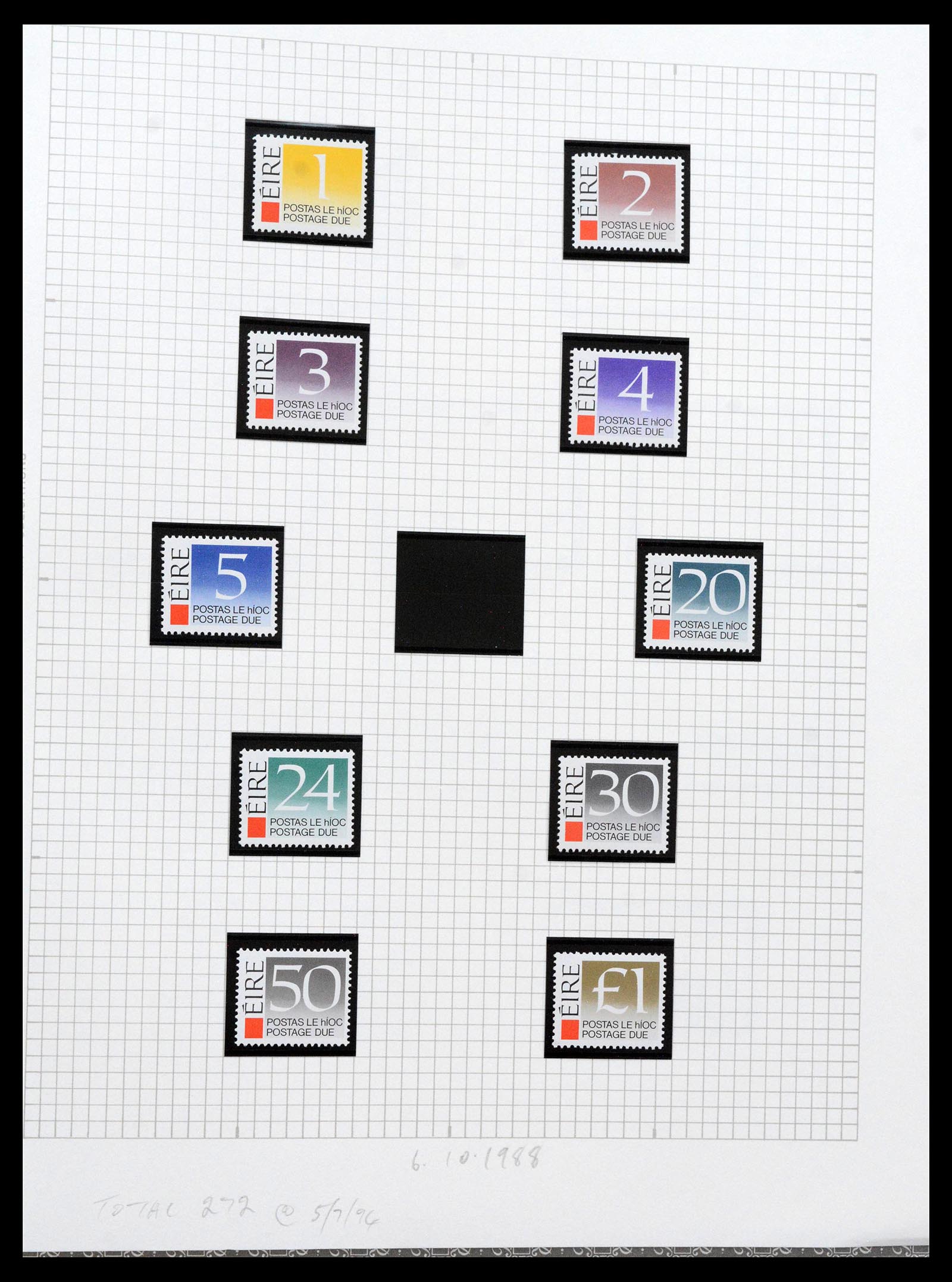 39275 0047 - Postzegelverzameling 39275 Ierland 1922-2004.