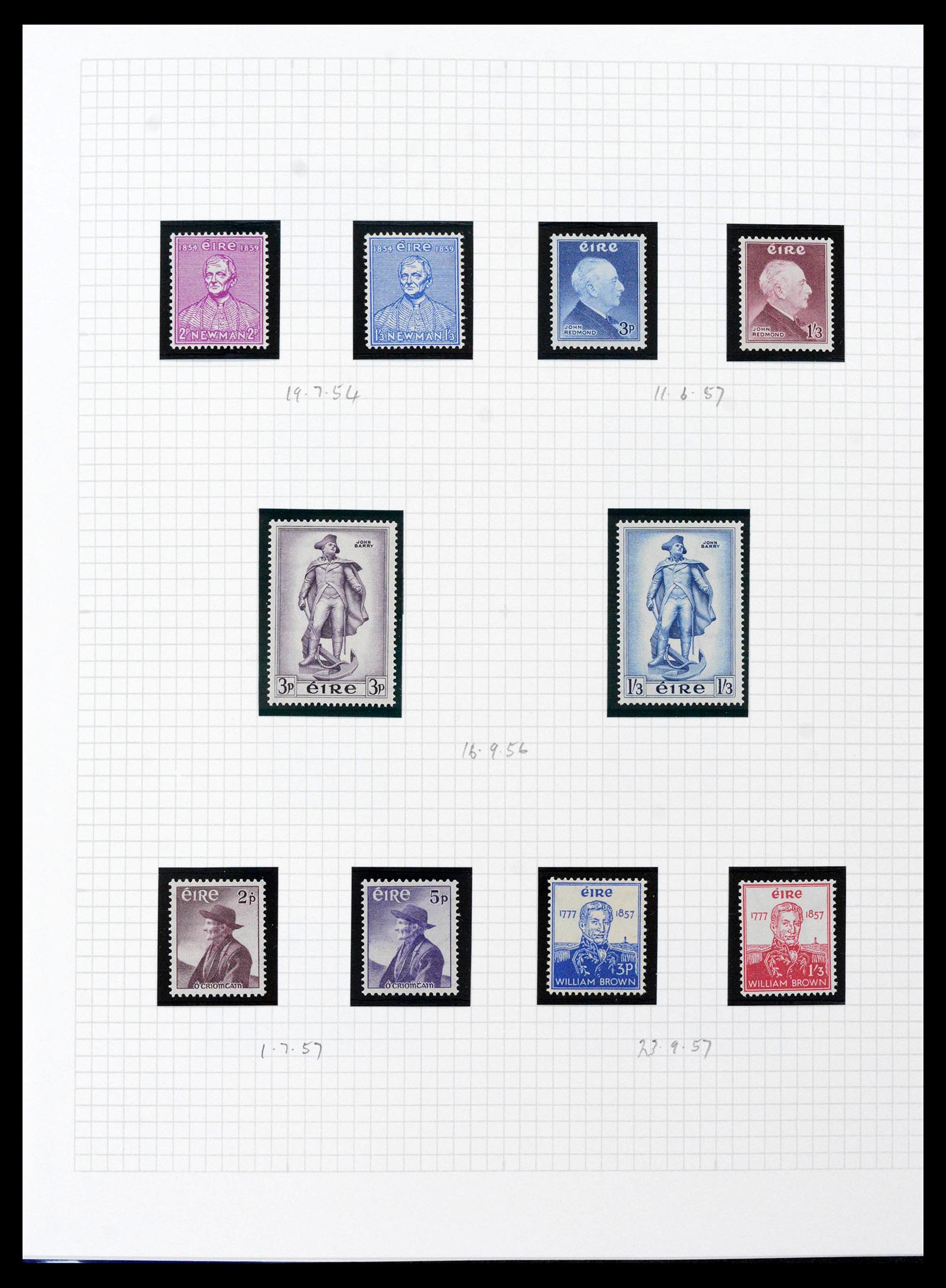 39275 0057 - Postzegelverzameling 39275 Ierland 1922-2004.