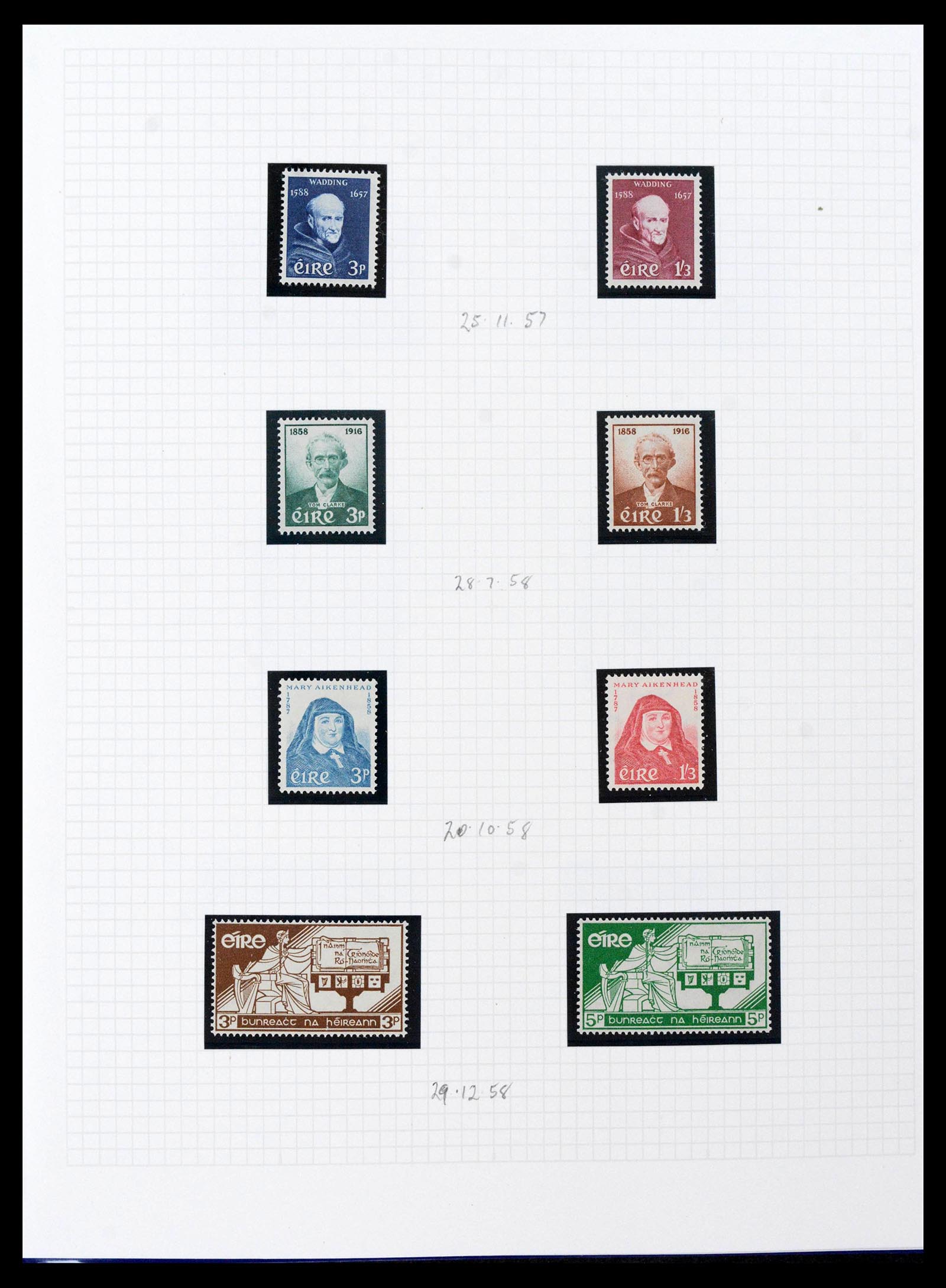 39275 0058 - Postzegelverzameling 39275 Ierland 1922-2004.