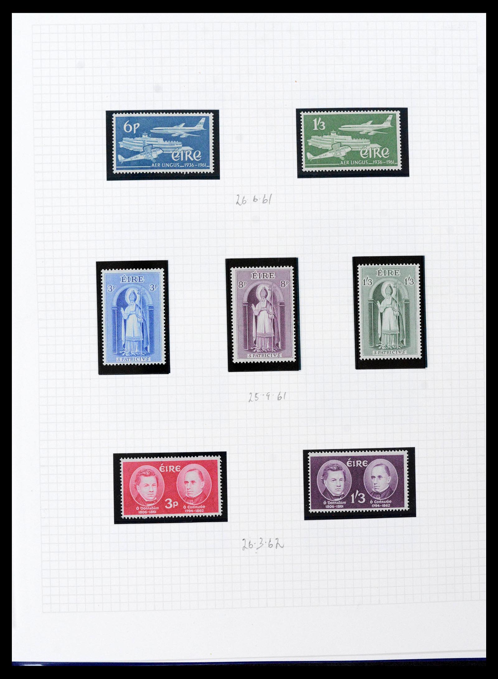 39275 0060 - Postzegelverzameling 39275 Ierland 1922-2004.
