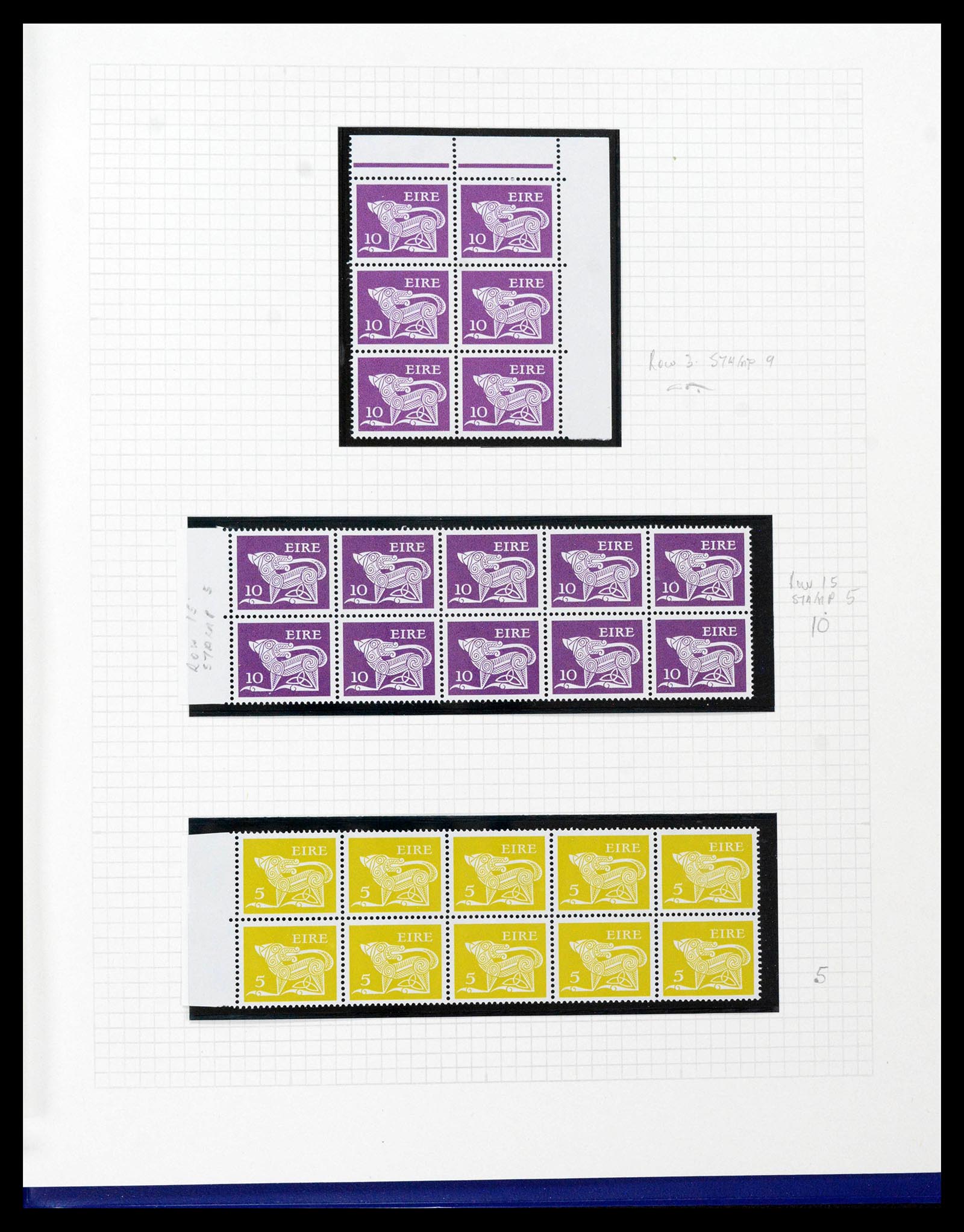39275 0383 - Postzegelverzameling 39275 Ierland 1922-2004.