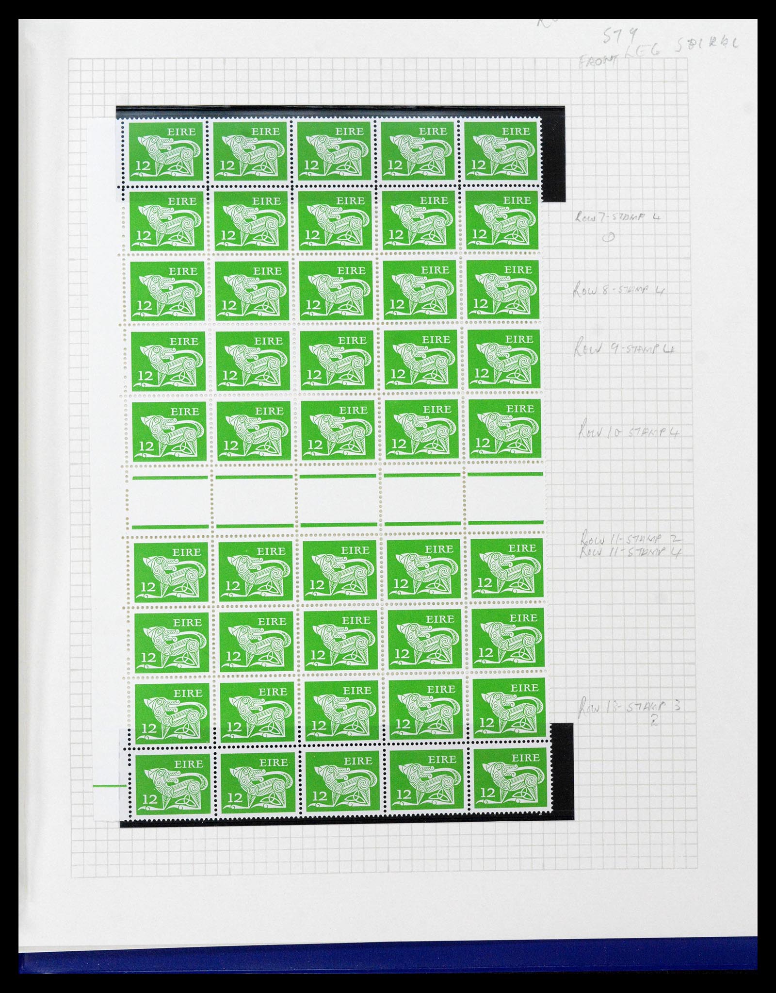 39275 0384 - Postzegelverzameling 39275 Ierland 1922-2004.