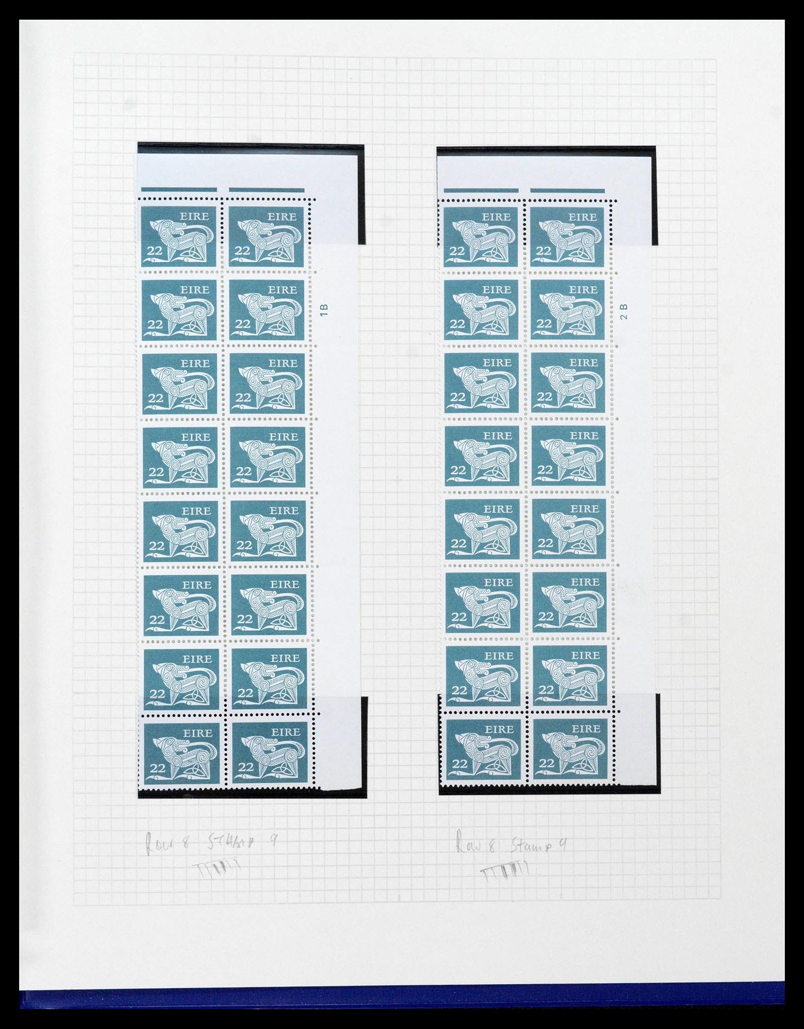 39275 0386 - Postzegelverzameling 39275 Ierland 1922-2004.