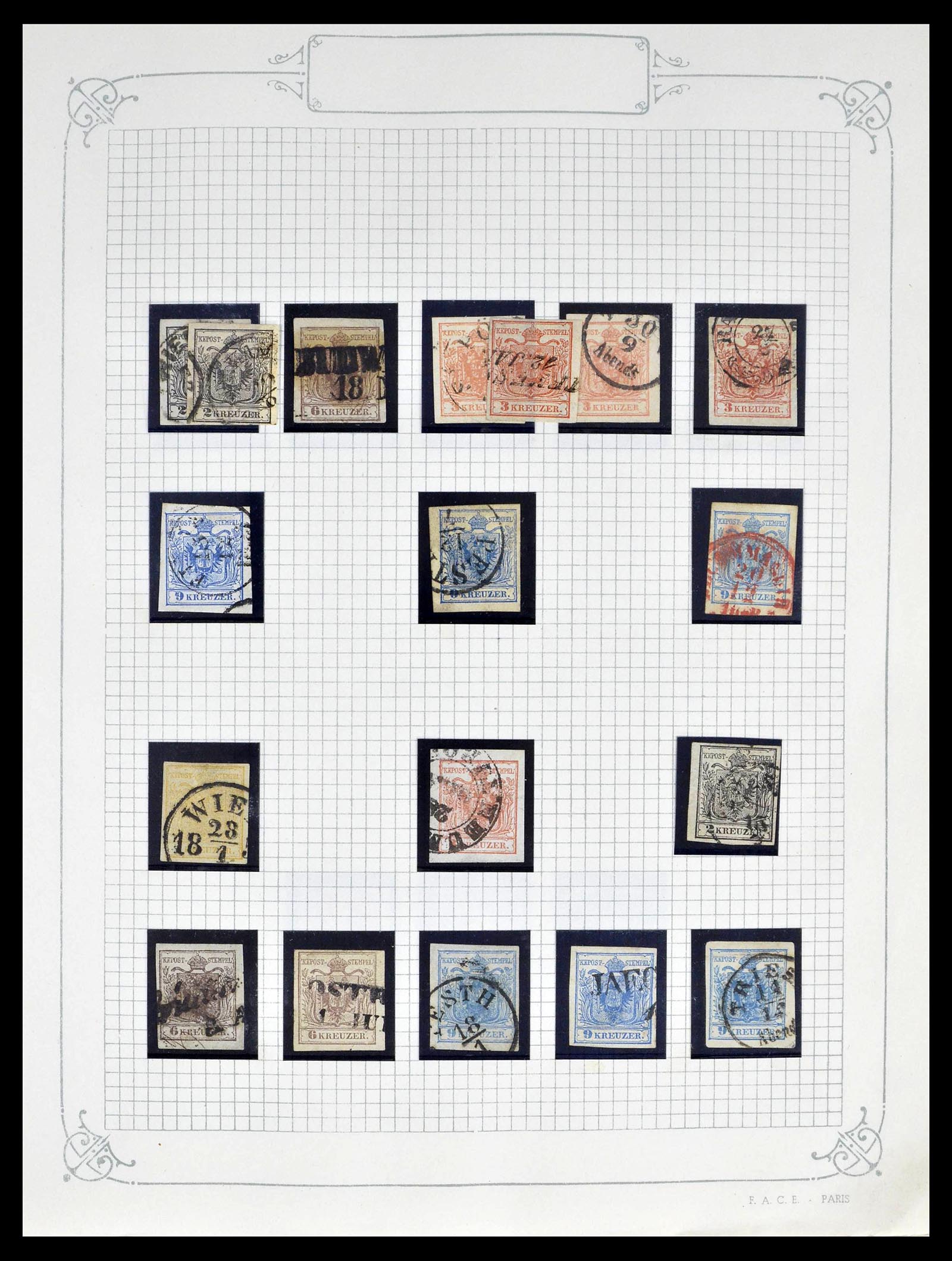 39276 0001 - Postzegelverzameling 39276 Oostenrijk en gebieden 1850-1979.