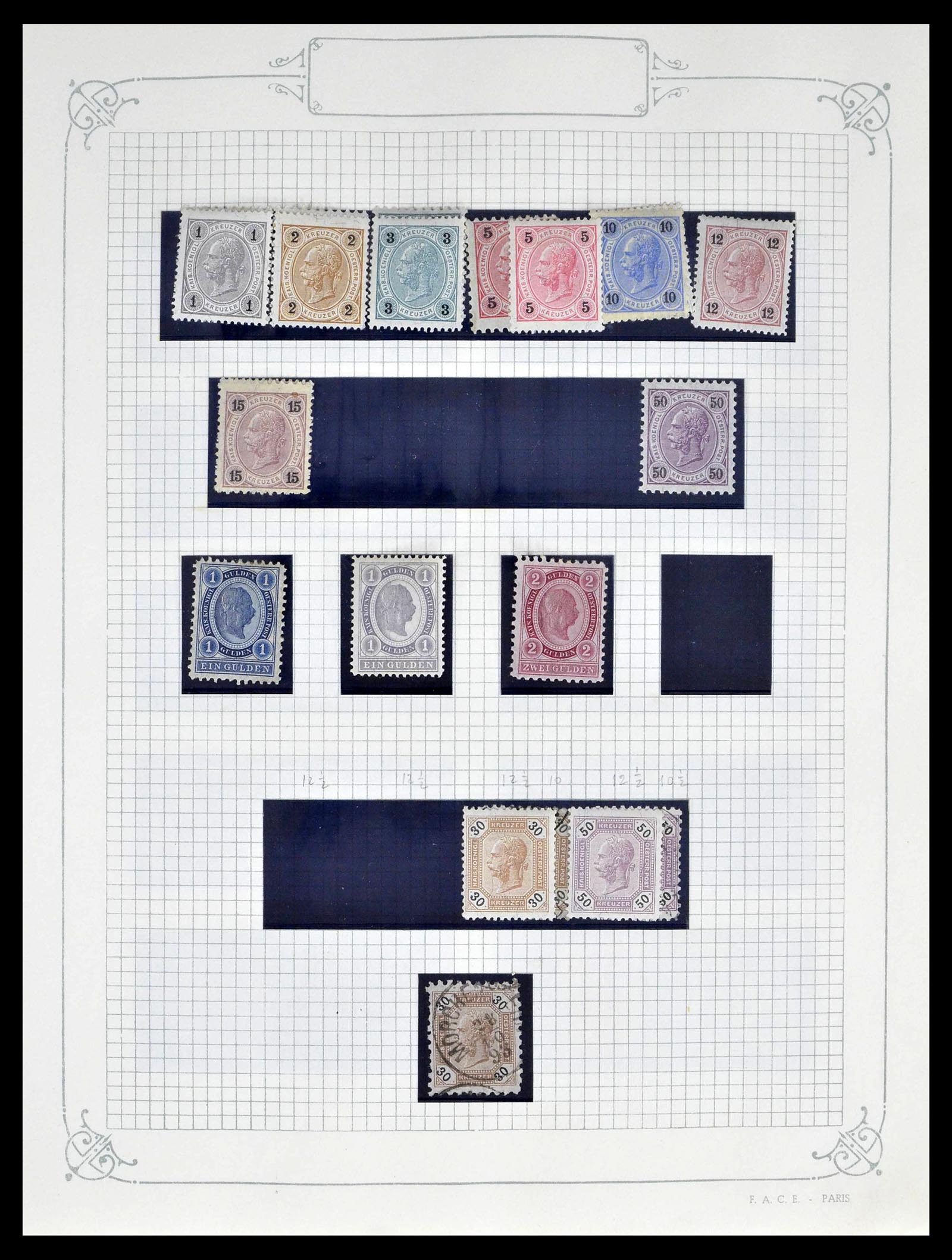 39276 0006 - Stamp collection 39276 Austria and territories 1850-1979.