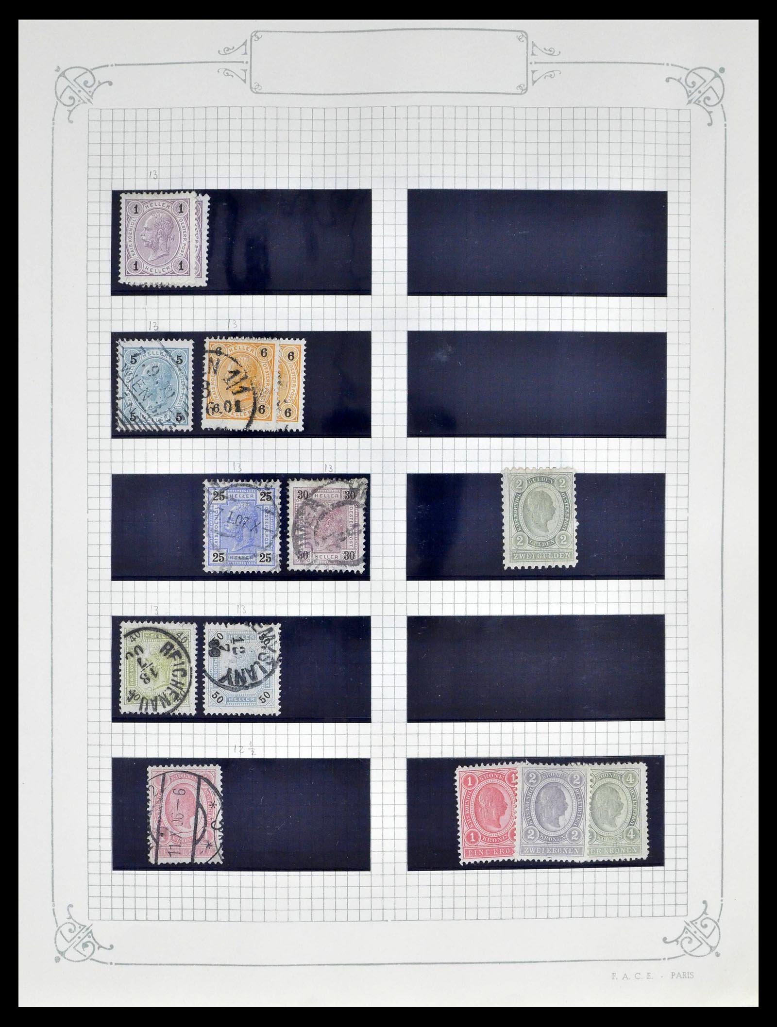 39276 0007 - Stamp collection 39276 Austria and territories 1850-1979.
