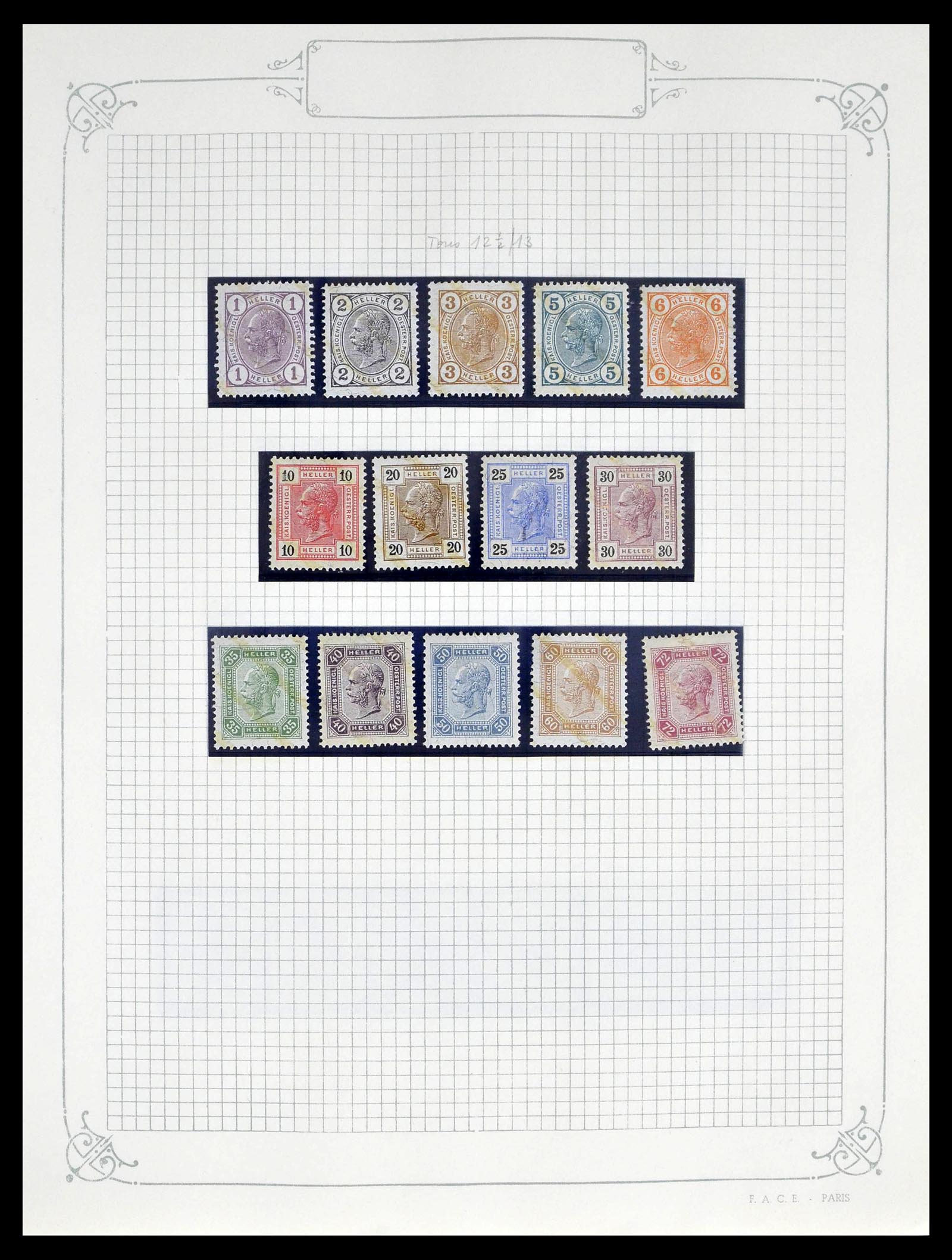 39276 0009 - Stamp collection 39276 Austria and territories 1850-1979.