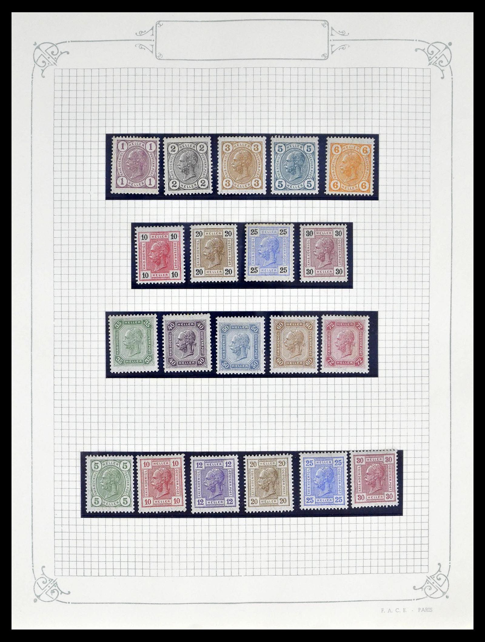 39276 0010 - Stamp collection 39276 Austria and territories 1850-1979.